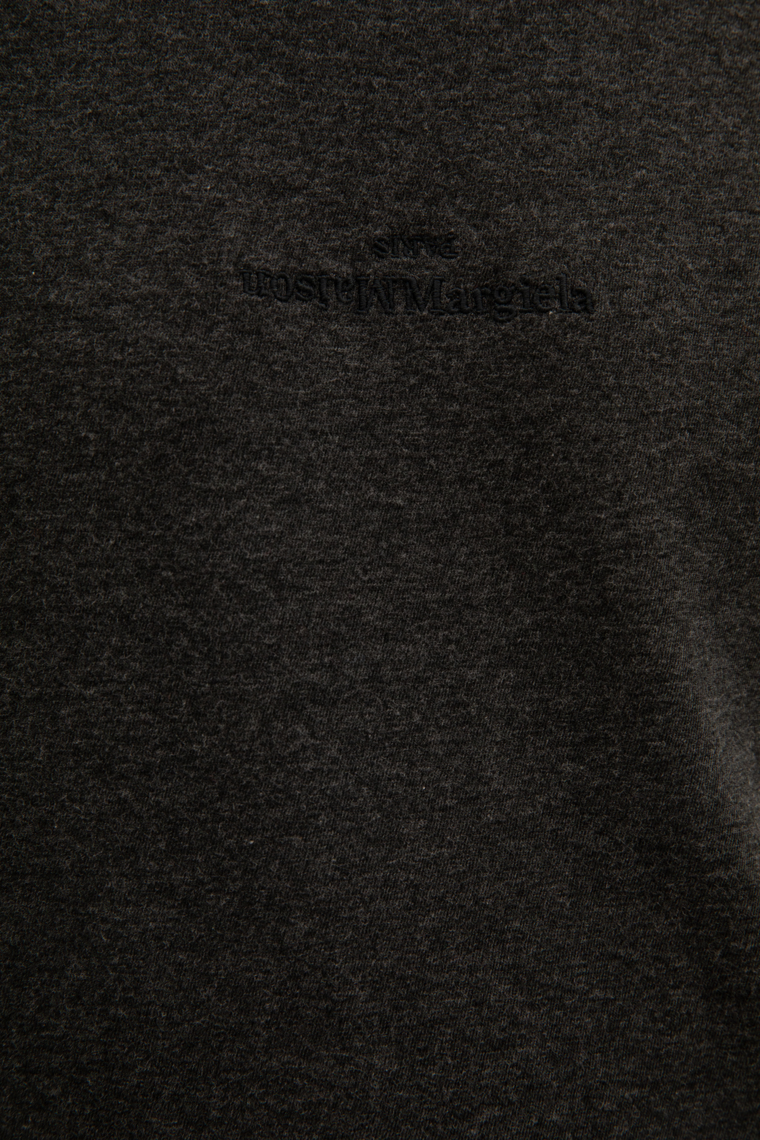 Maison Margiela Dark Grey Logo T-Shirt