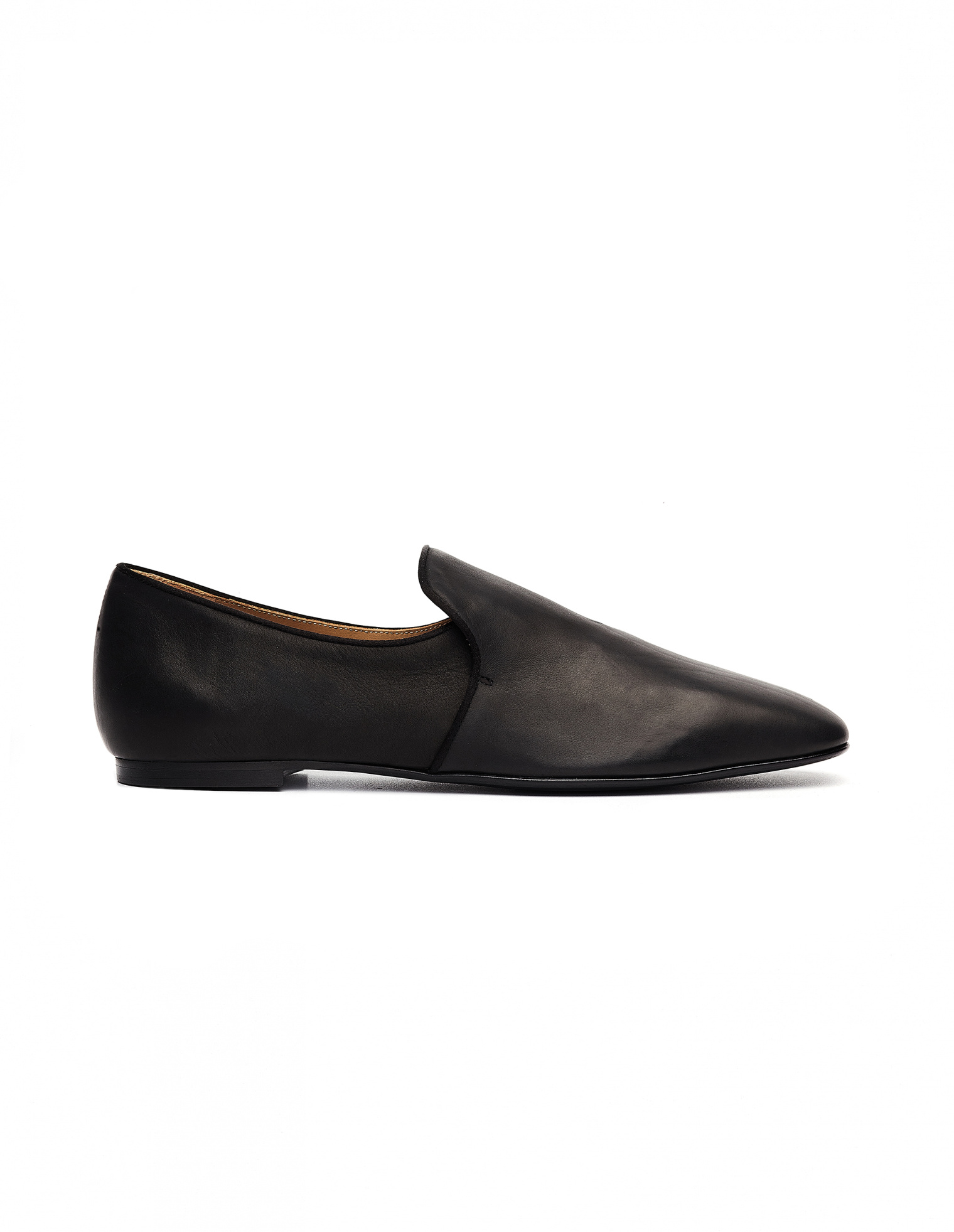 The Row Alys Leather Loafer Shoes