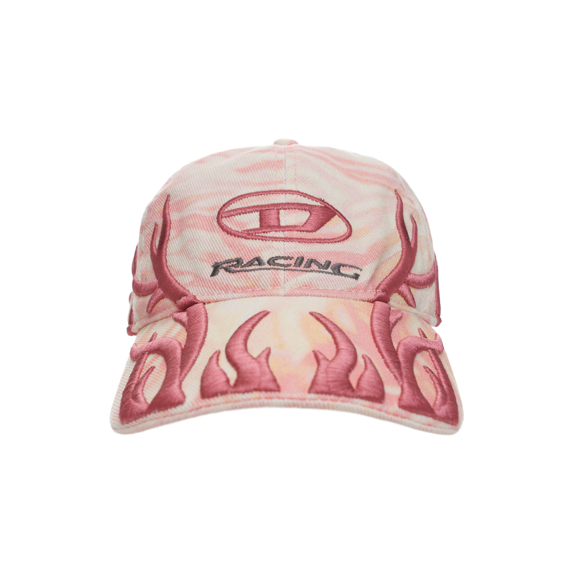 Diesel Embroidered tie-dye cap