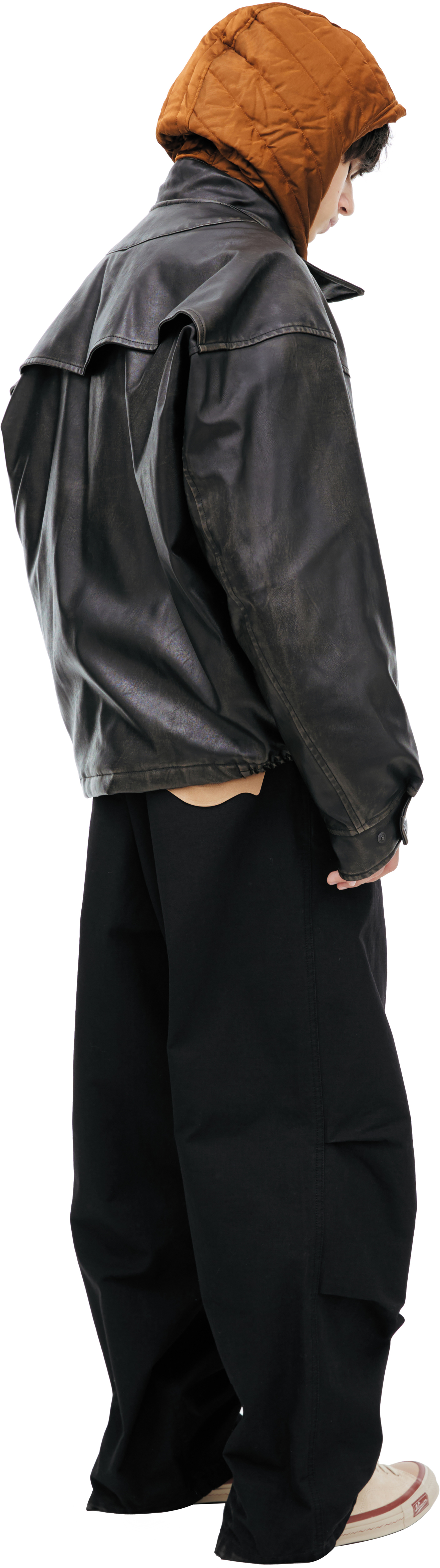 Maison Mihara Yasuhiro Jacket with sewn-in hood