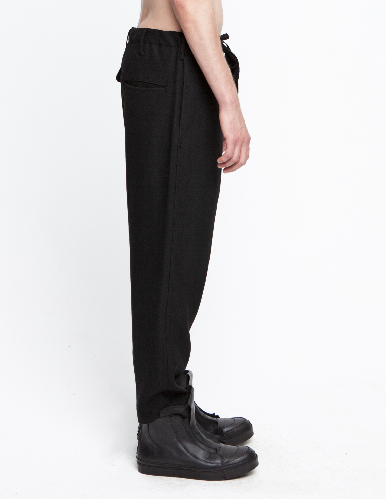 Yohji Yamamoto Drawstring trousers