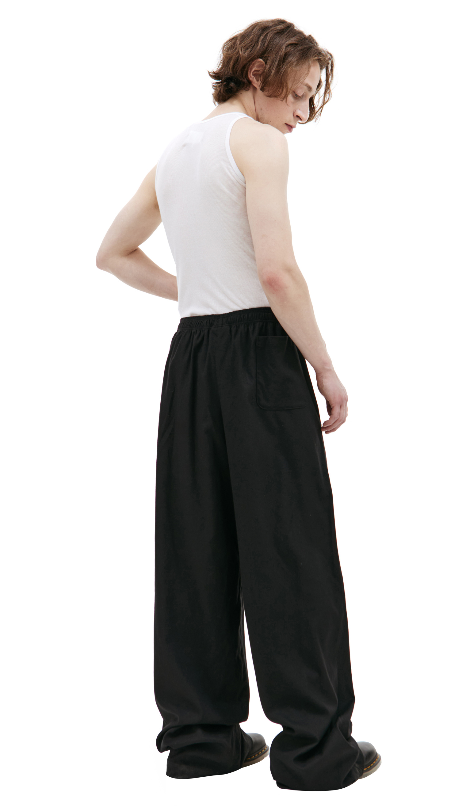 VTMNTS Black straight trousers
