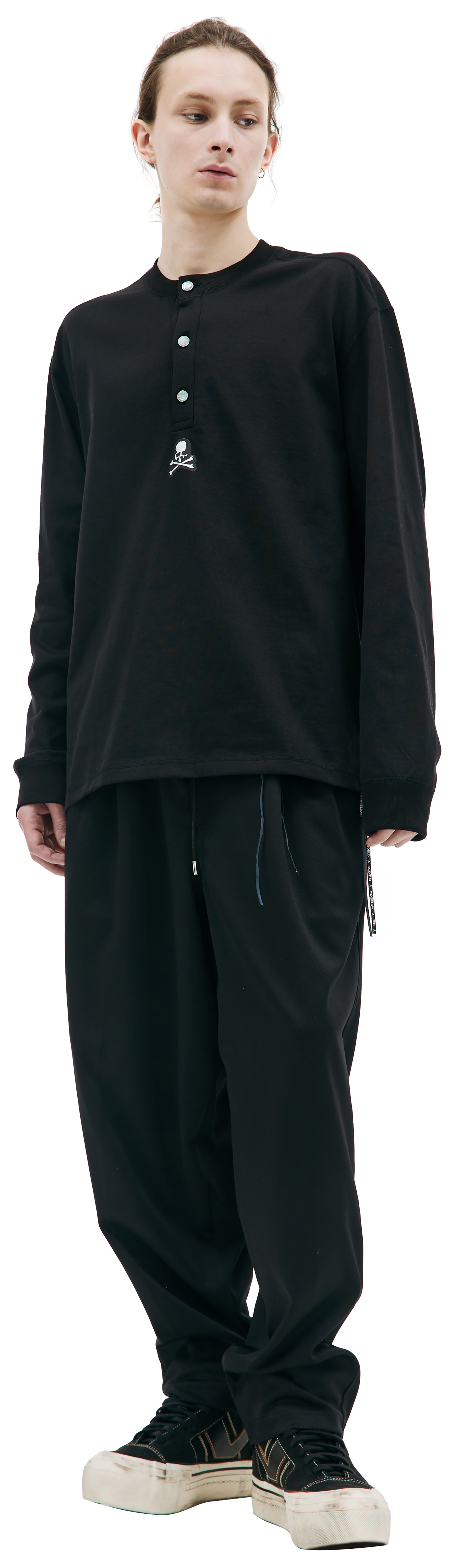 Mastermind WORLD Black cotton longsleeve