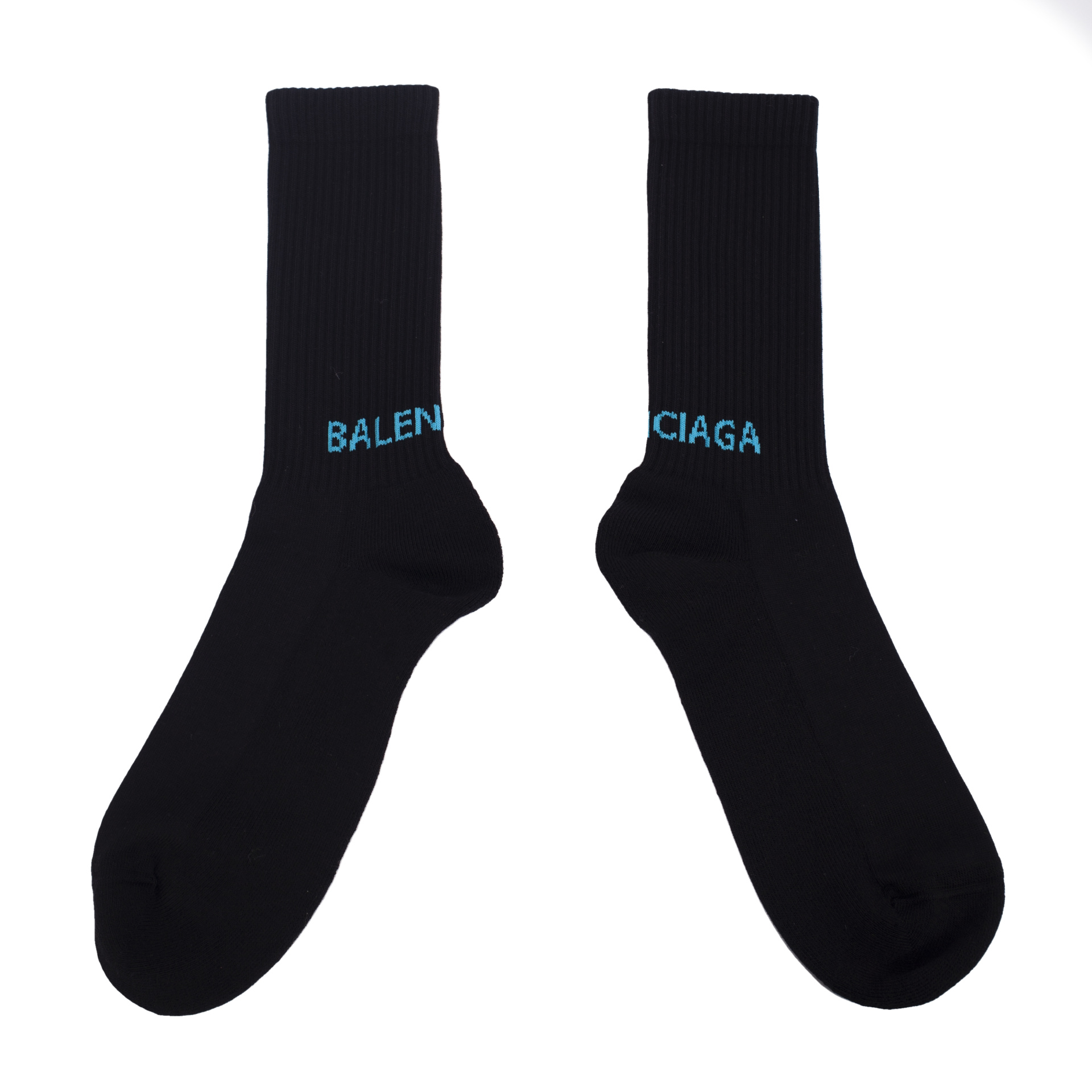 Balenciaga Black Cotton Socks