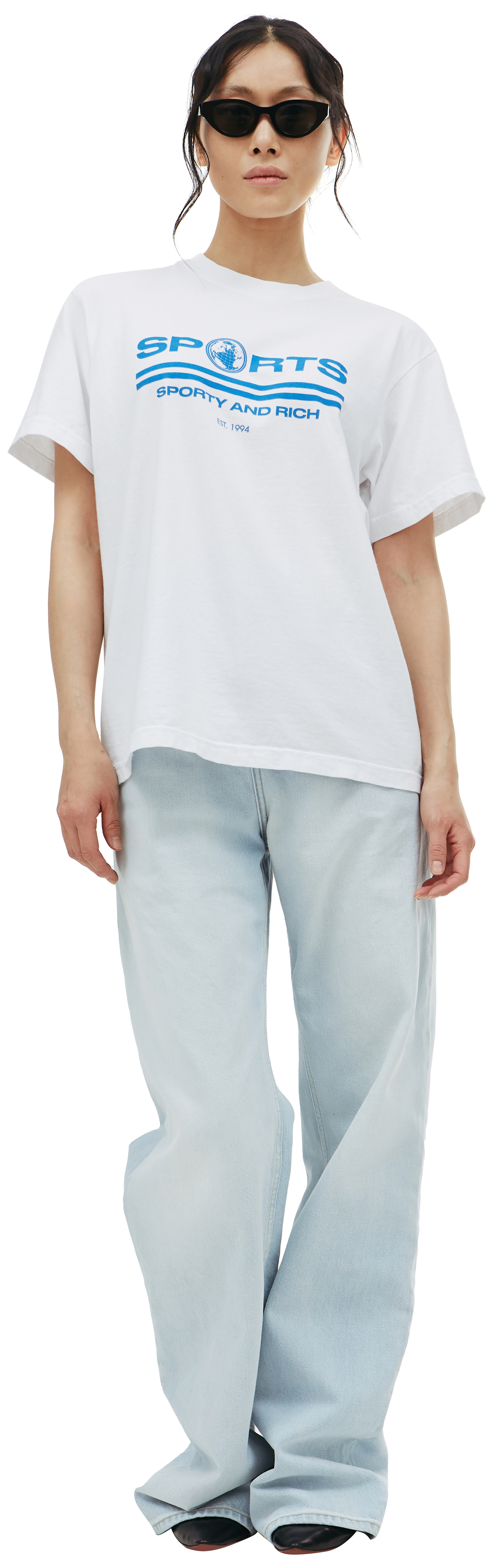 SPORTY & RICH Sports printed t-shirt