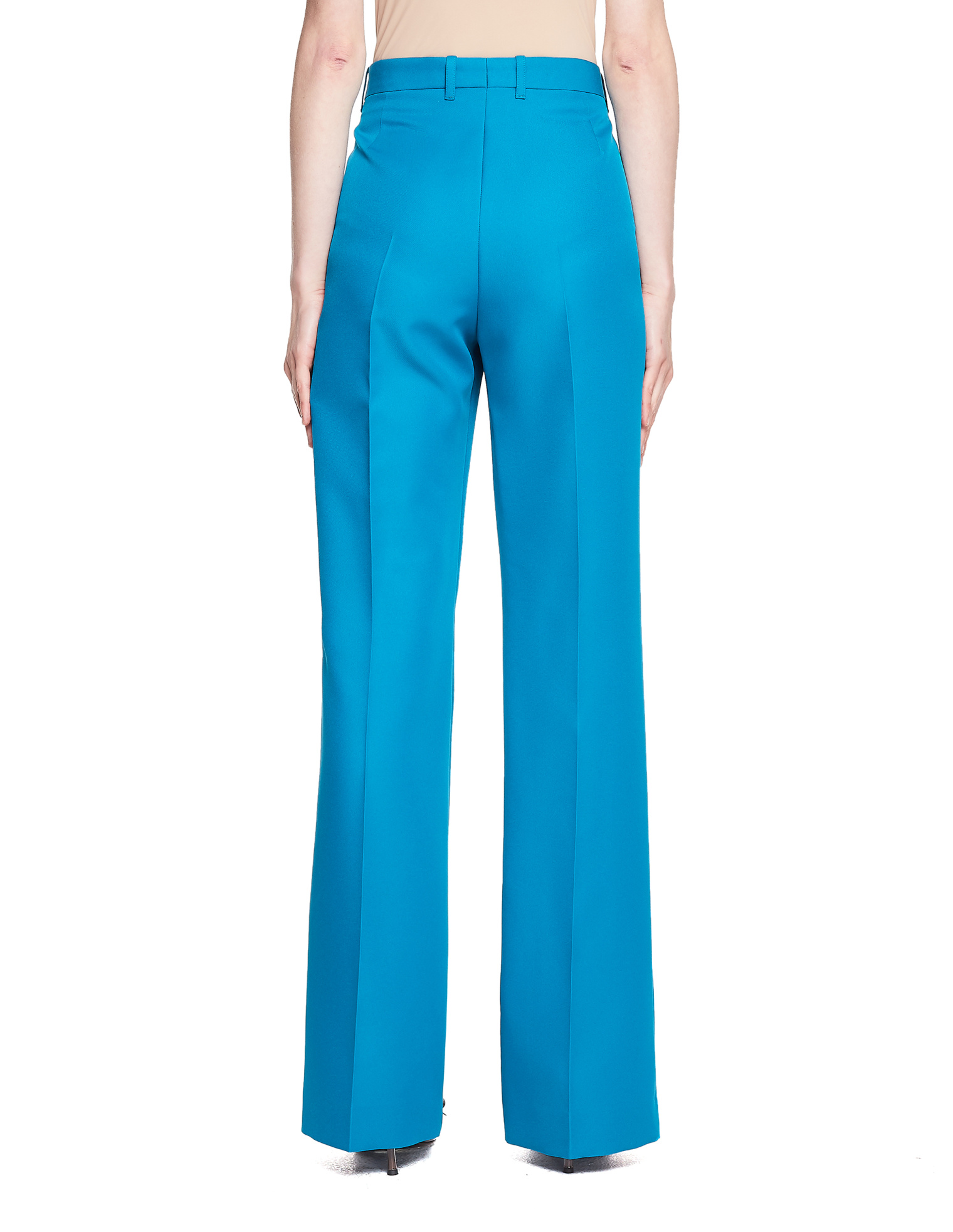 Balenciaga Blue Wide Leg Trousers