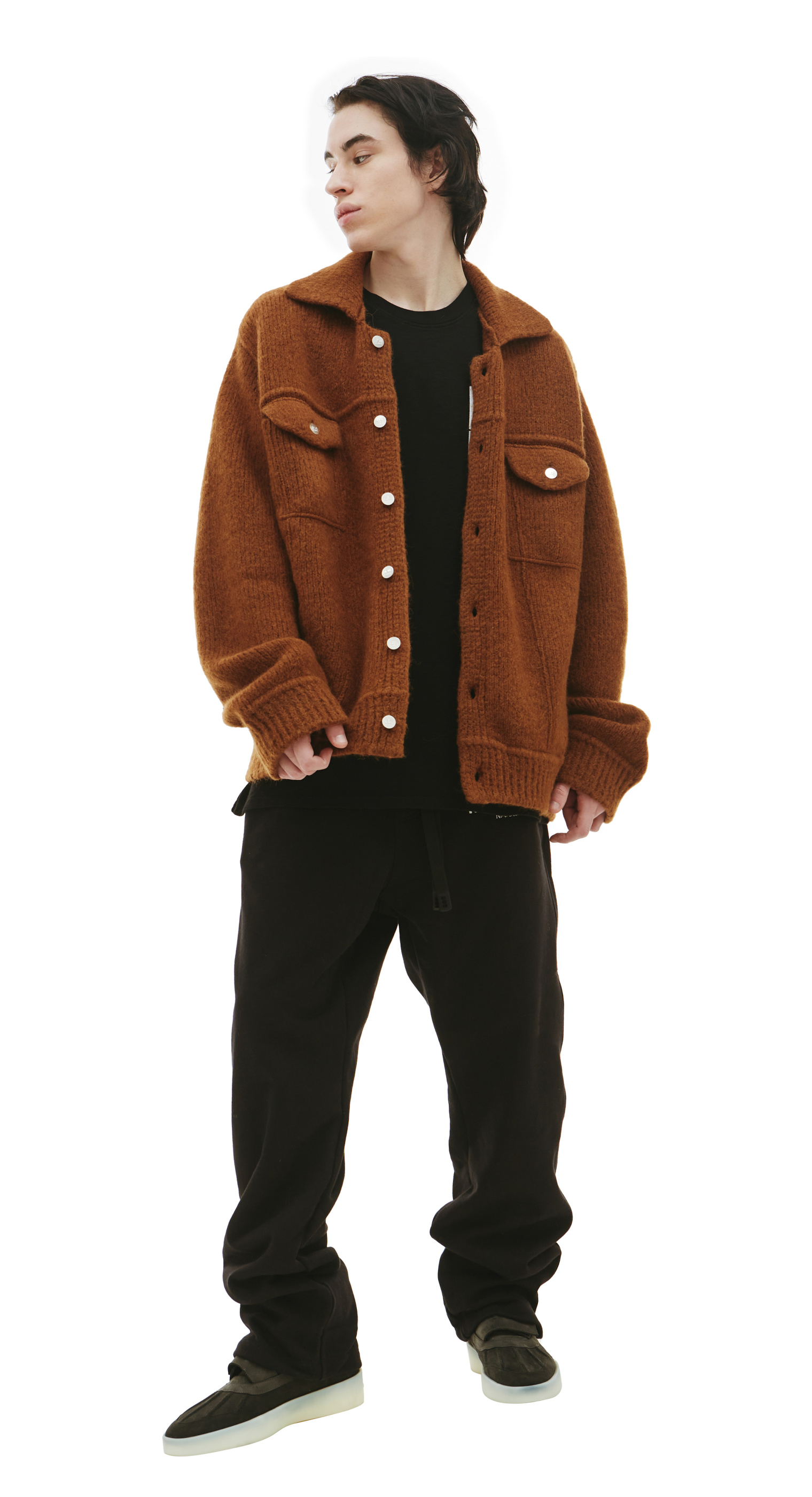 Nahmias Trucker wool cardigan