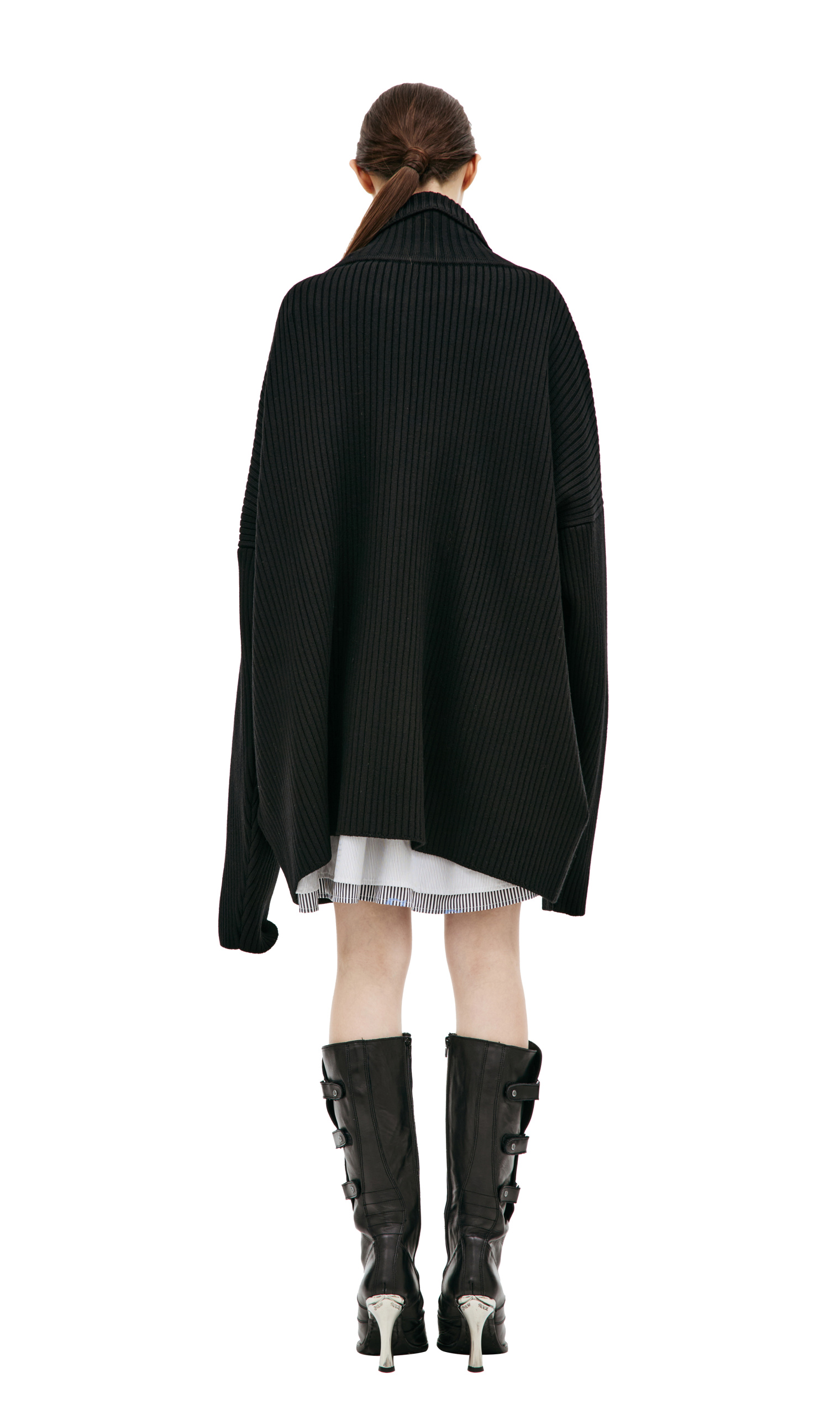 VETEMENTS Wool sweater with zipper