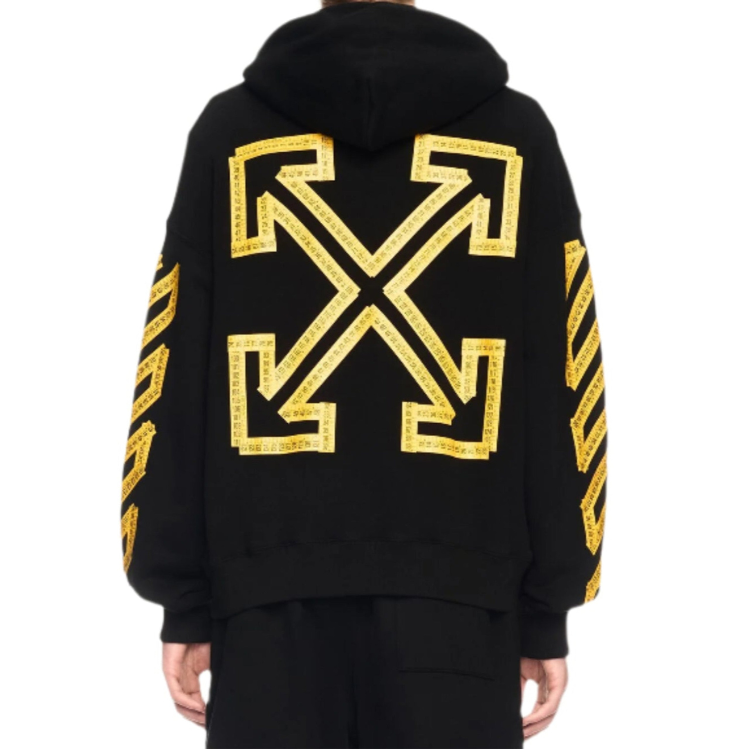 Off White Black Tape Arrow Hoodie