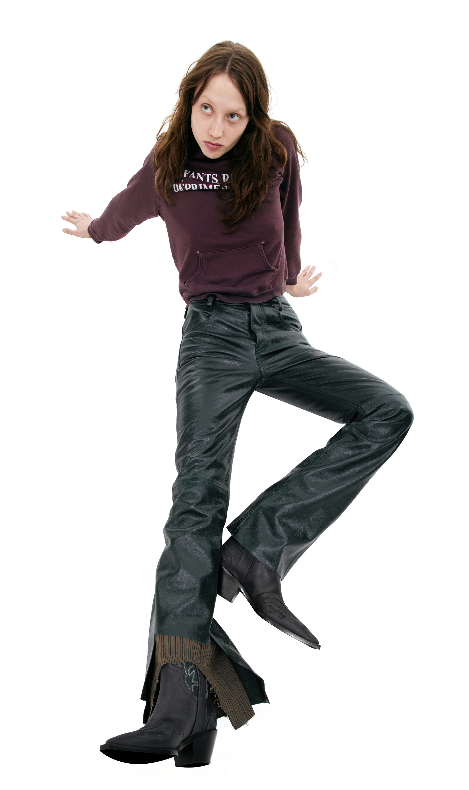 Enfants Riches Déprimés Leather Trousers