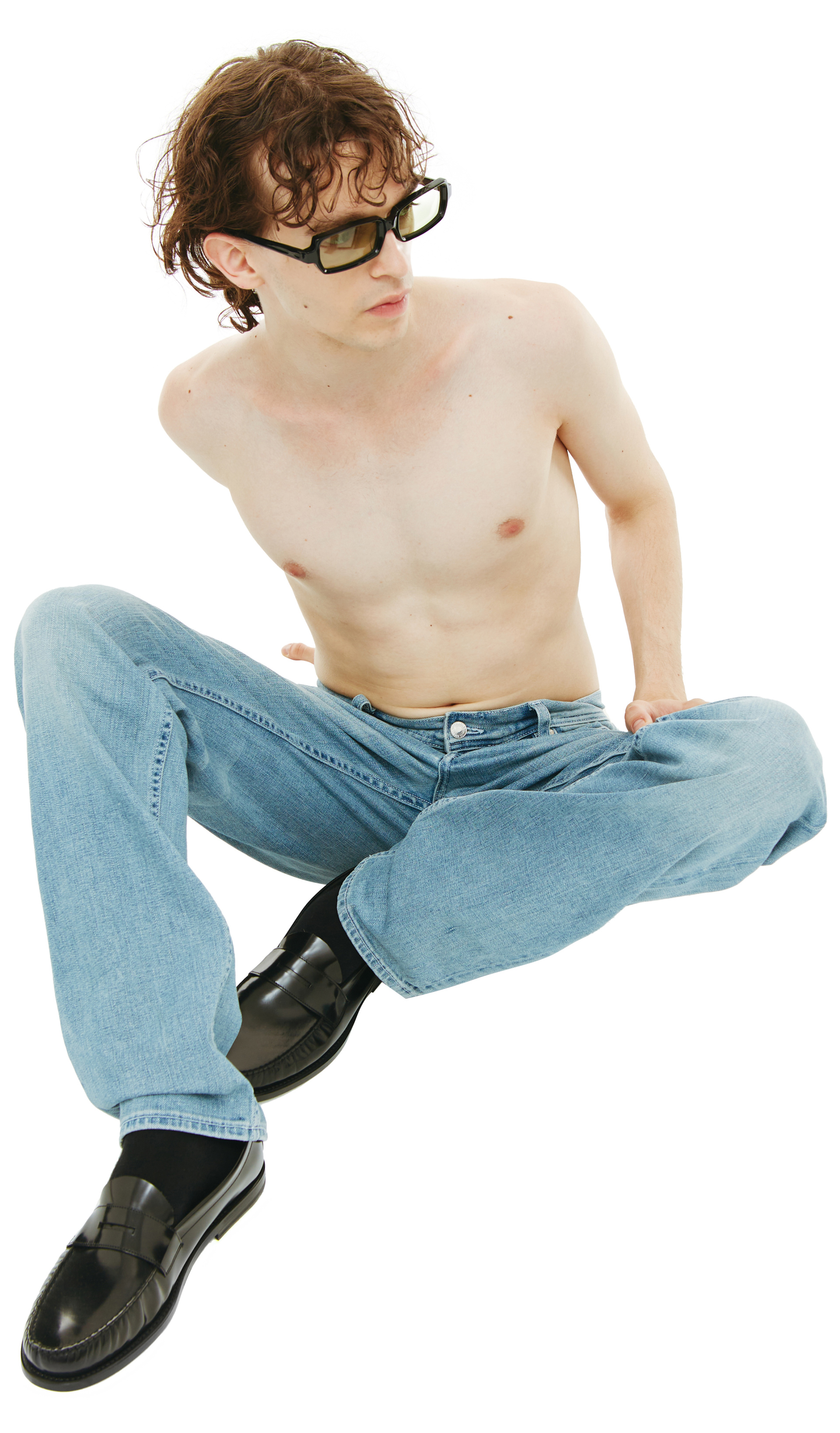 Enfants Riches Déprimés Blue straight jeans