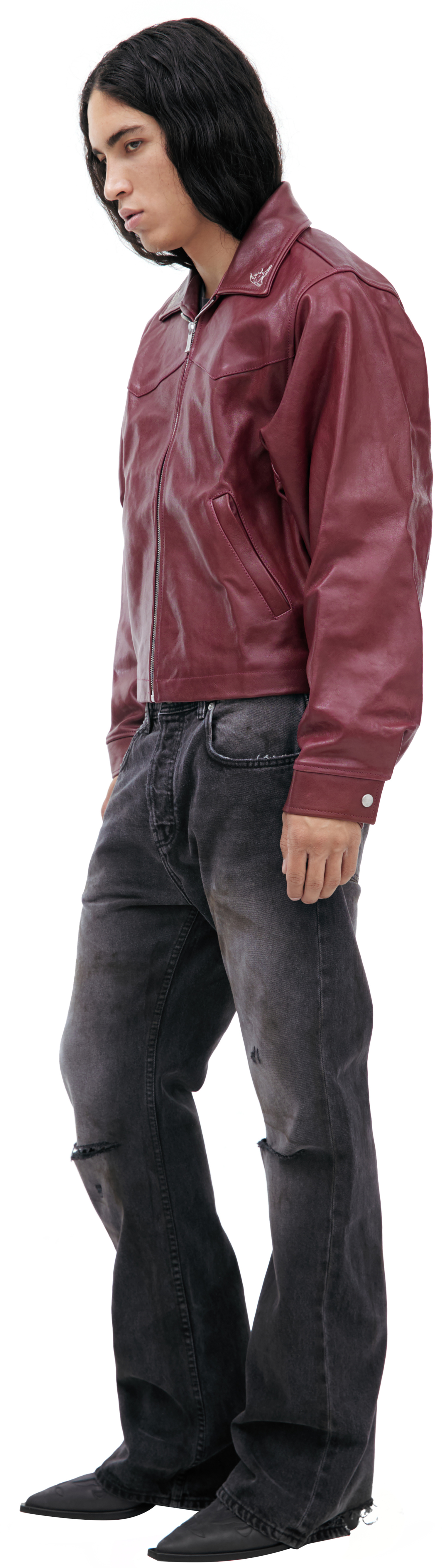 Enfants Riches Déprimés Leather Jacket