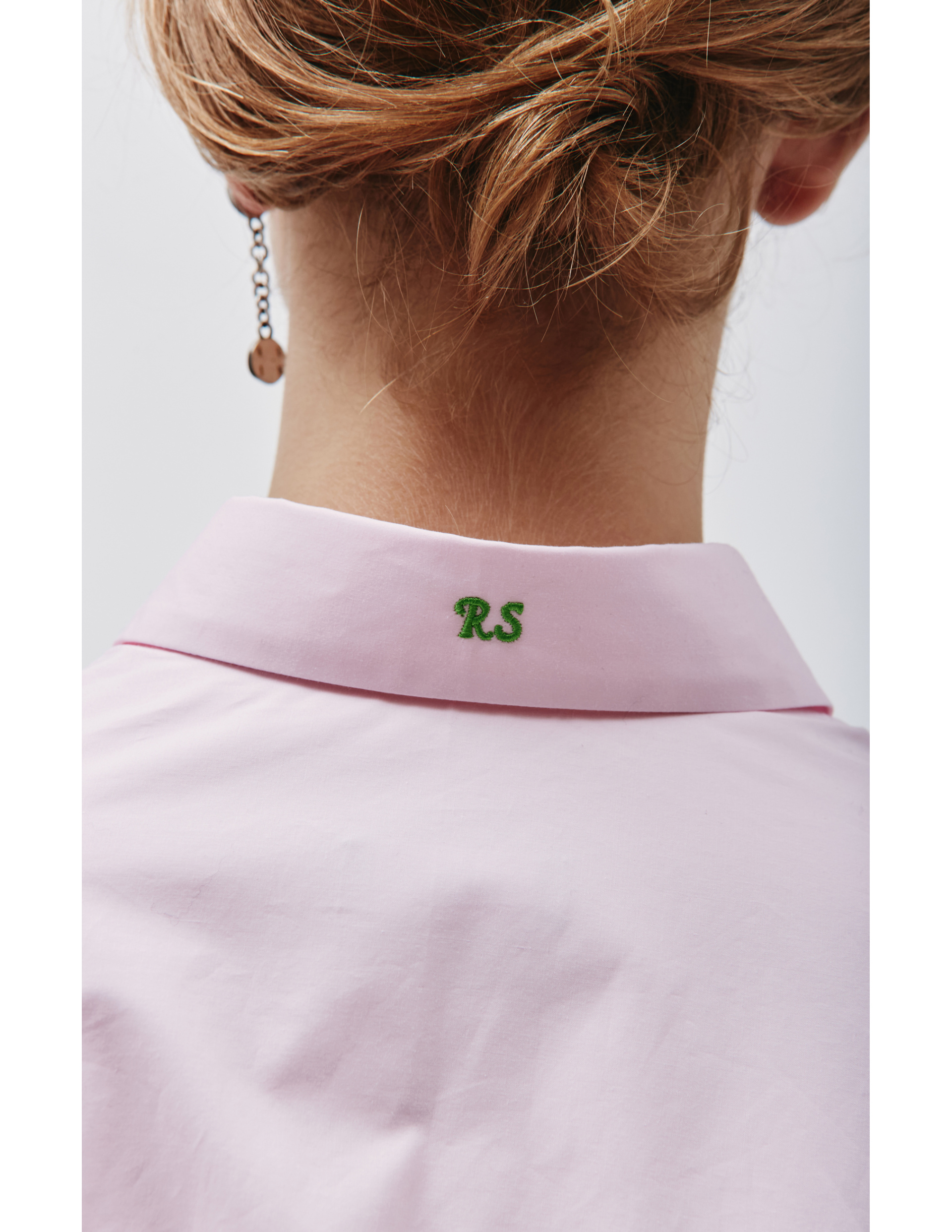Raf Simons Pink Oversize Synchronicity Shirt