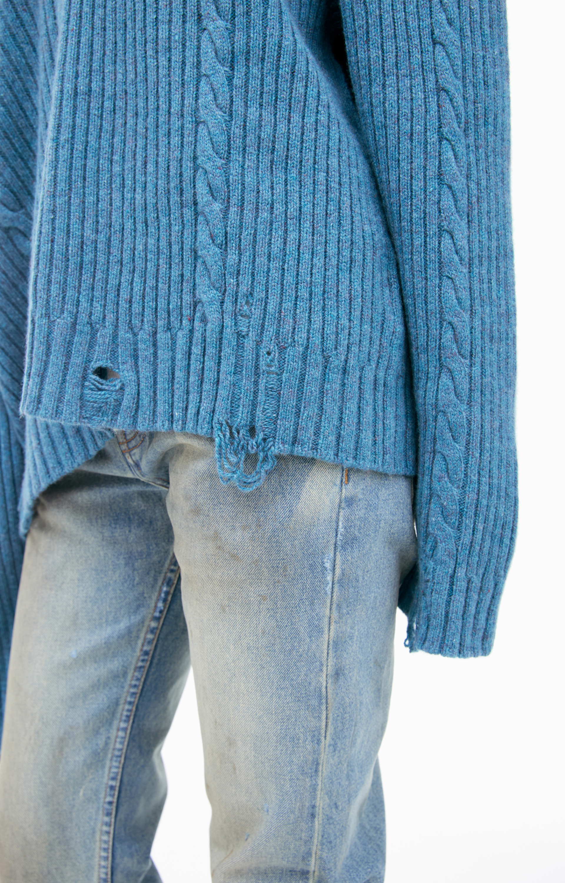 Enfants Riches Déprimés Cashmere V-NECK SWEATER