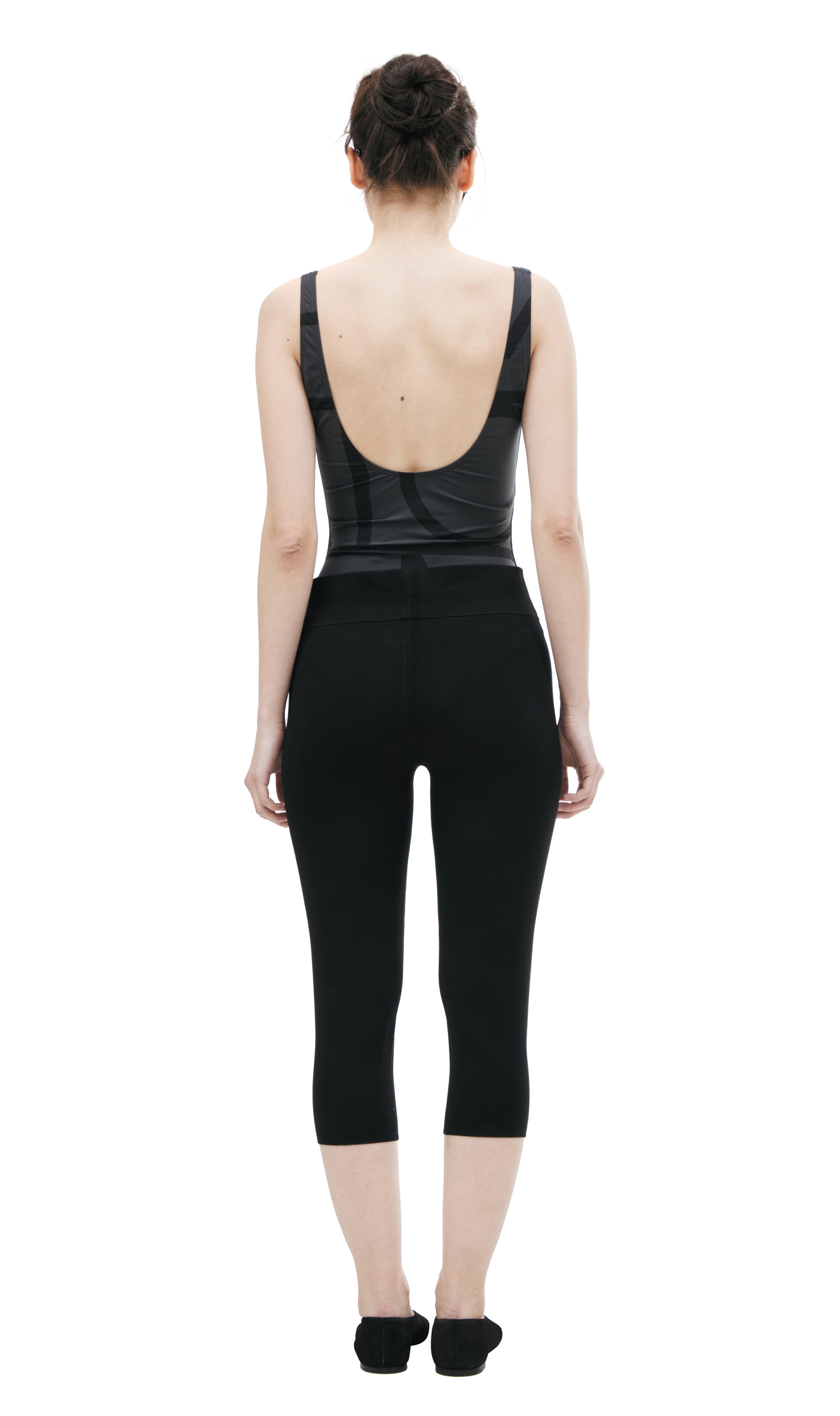 TOTEME Black print bodysuit
