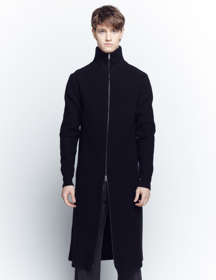 Ann Demeulemeester Long zip cardigan
