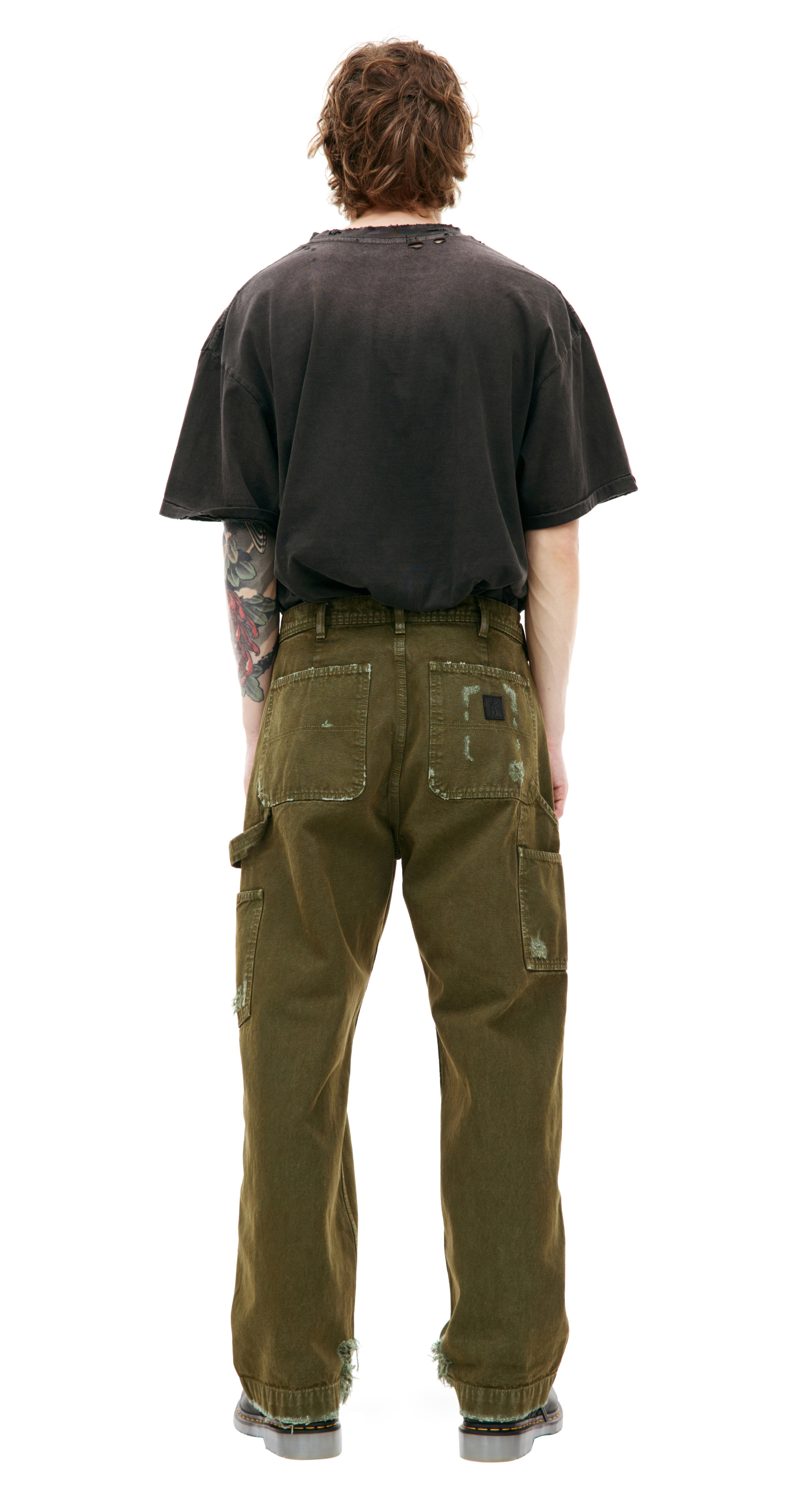 Enfants Riches Déprimés Painted faded jeans