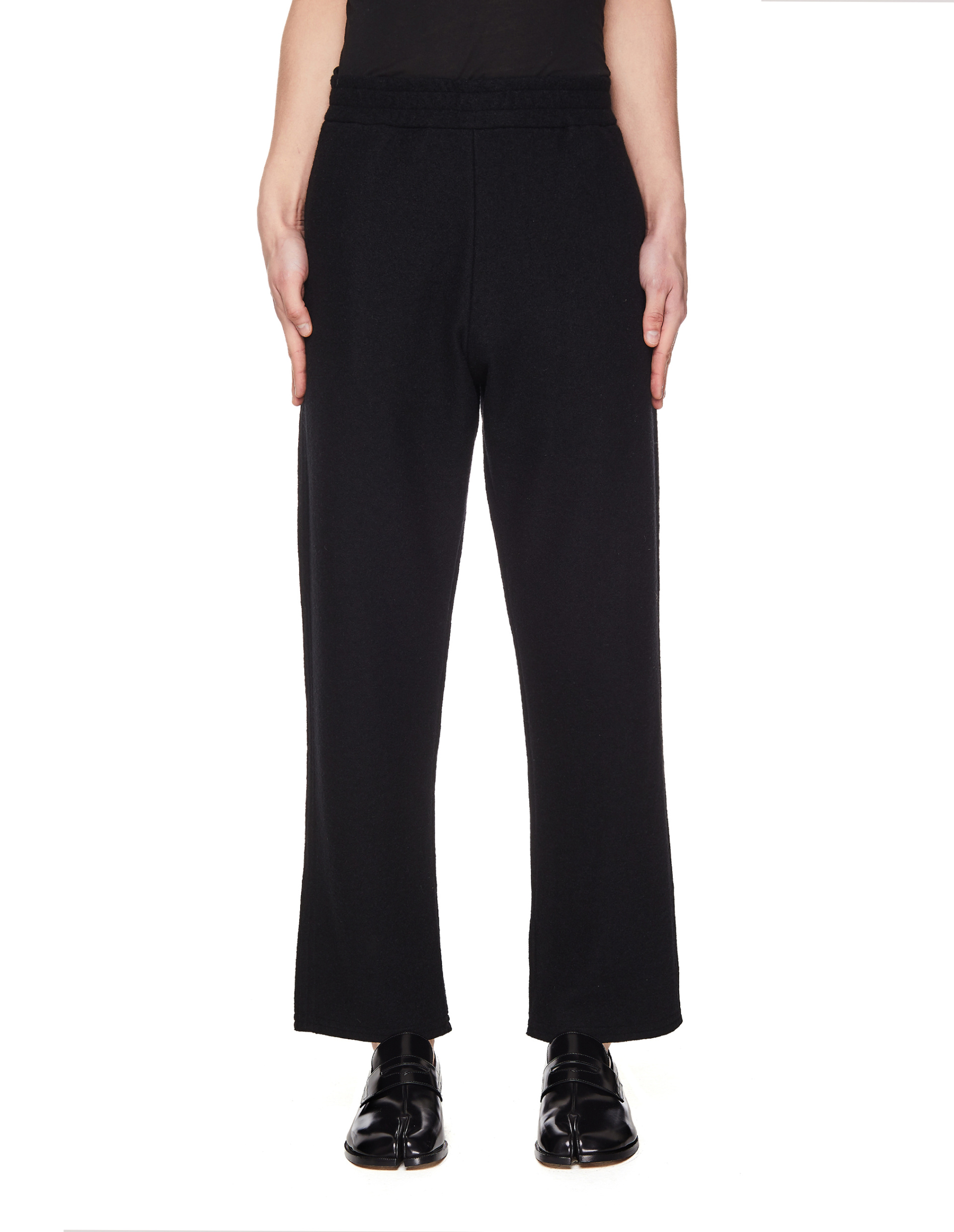 Jil Sander Black Wool Blend Trousers