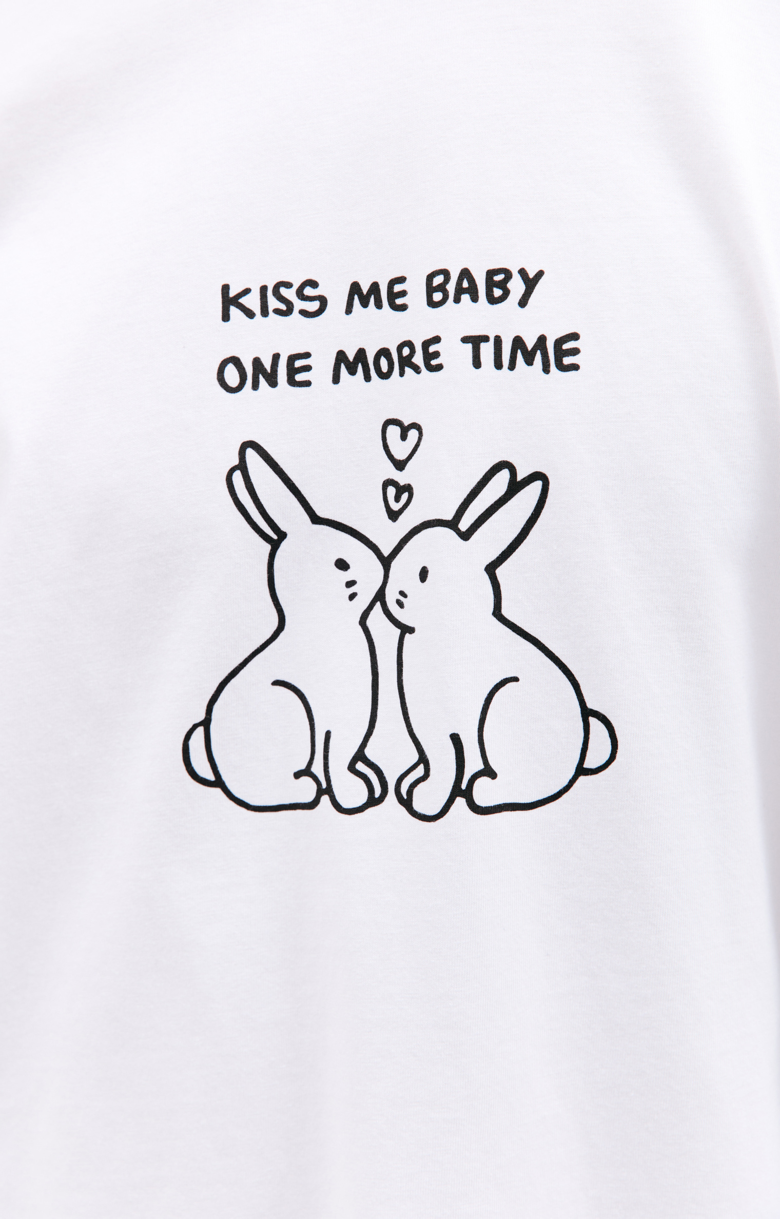 VETEMENTS Kissing Bunnies printed t-shirt