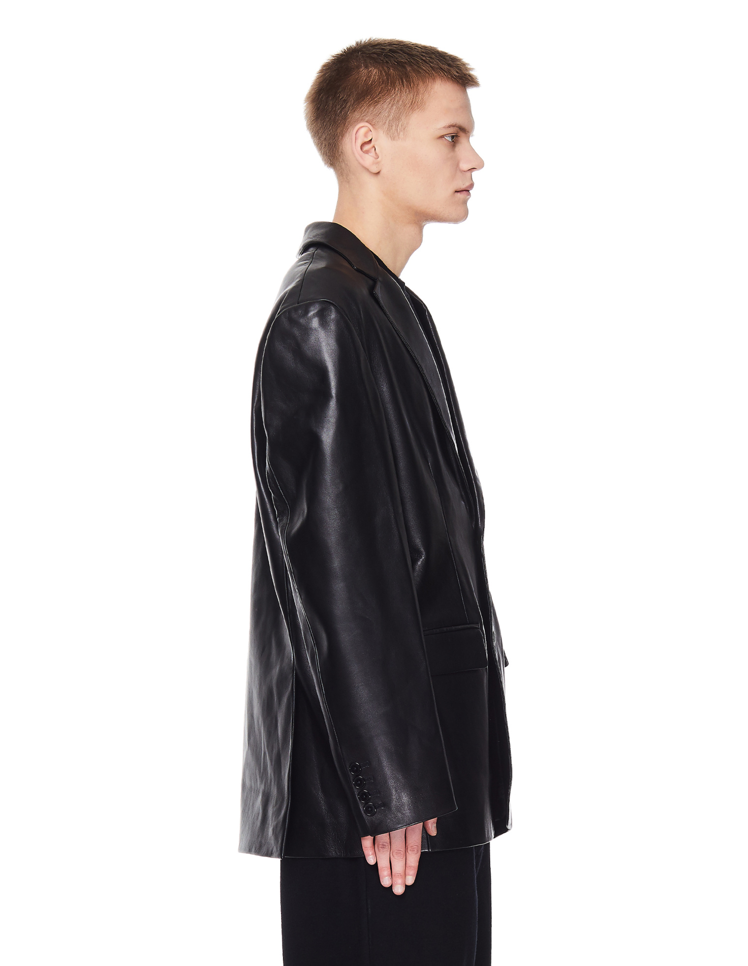VETEMENTS Кожаный пиджак