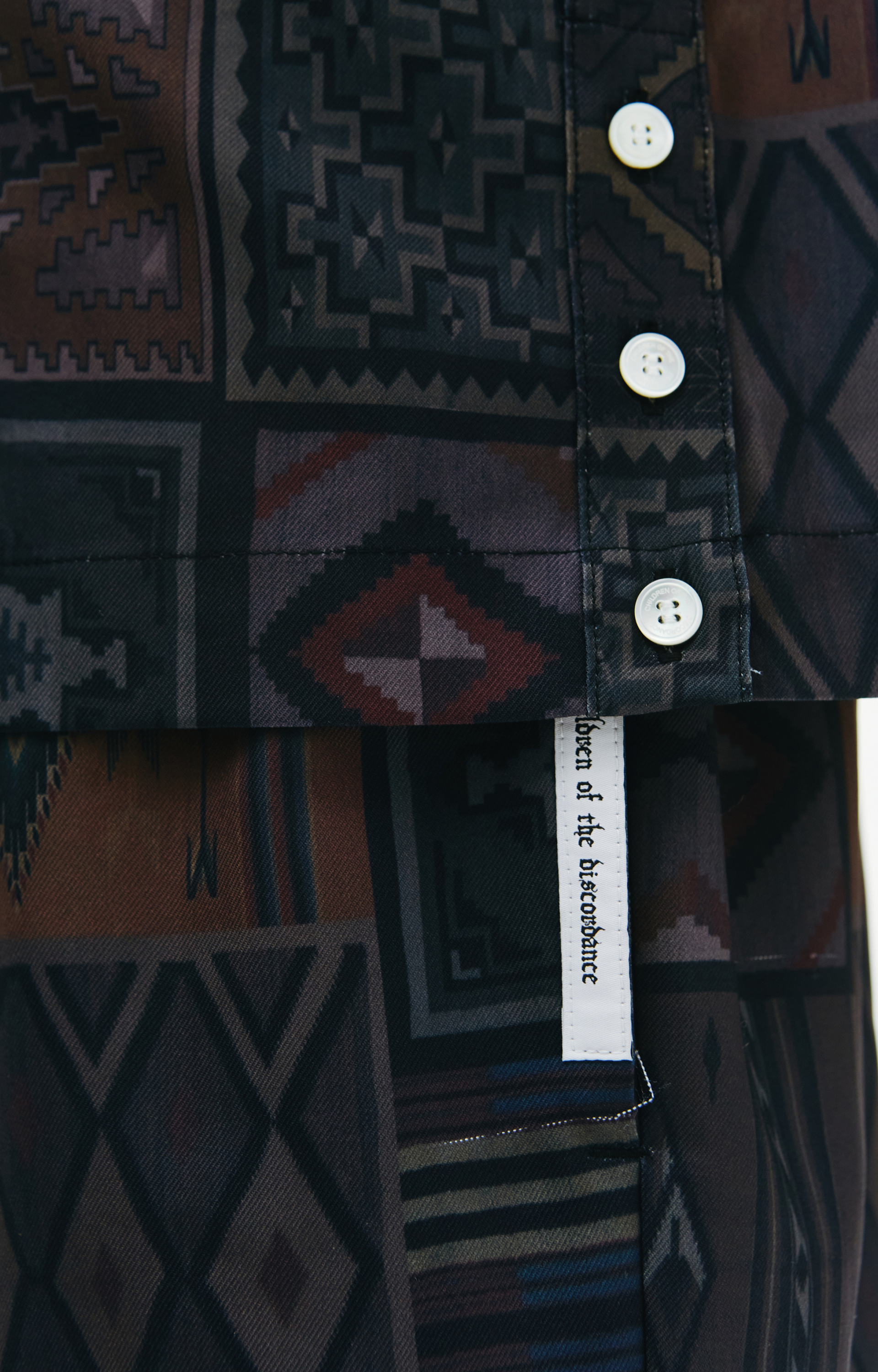 Children of the discordance Personal data print shirt