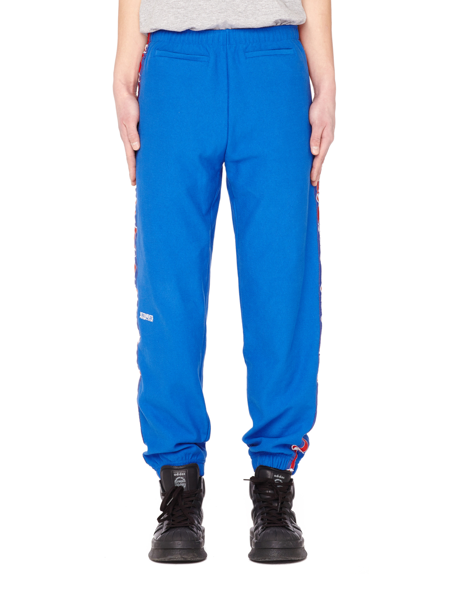 VETEMENTS Vetements x Champion logo side stripe sweatpants
