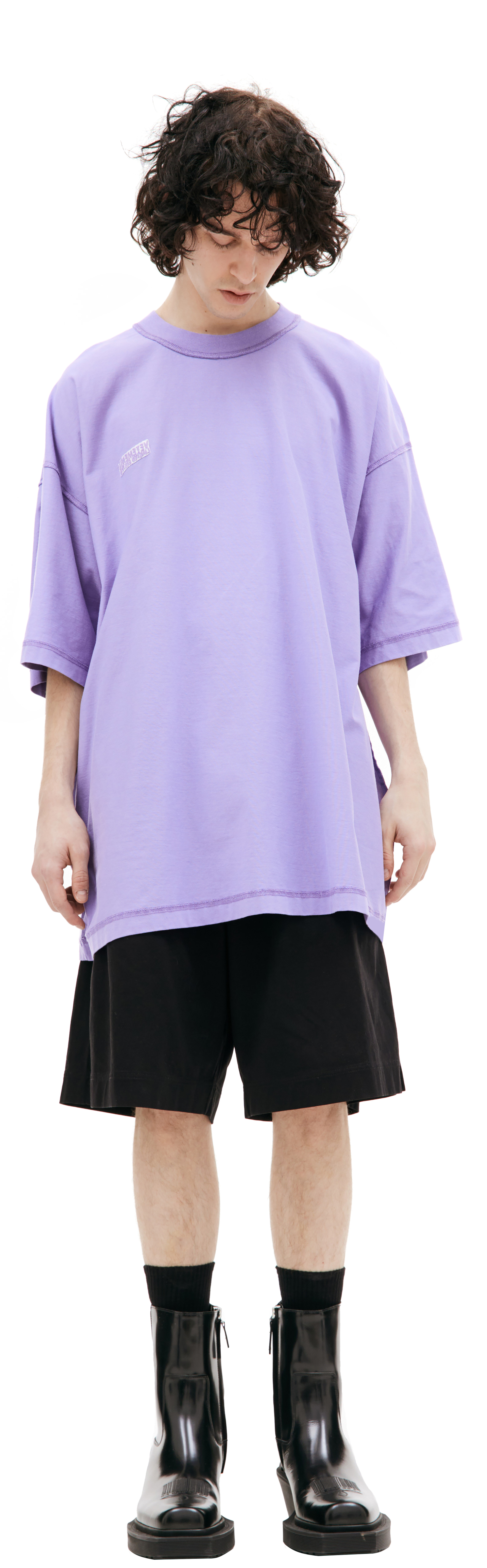 VETEMENTS Oversized inside-out t-shirt