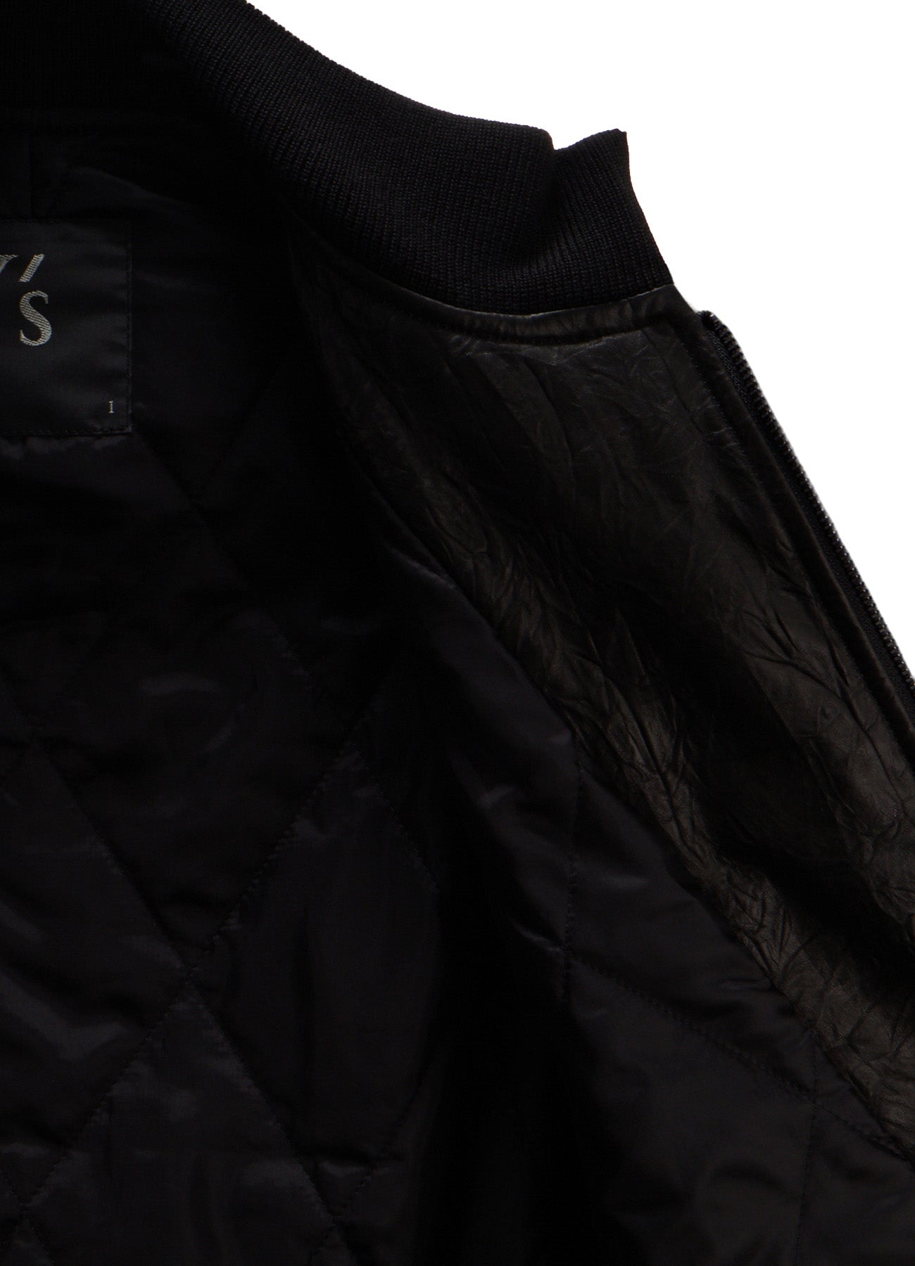 Y\'s Soft Leather Double Zip Blouson