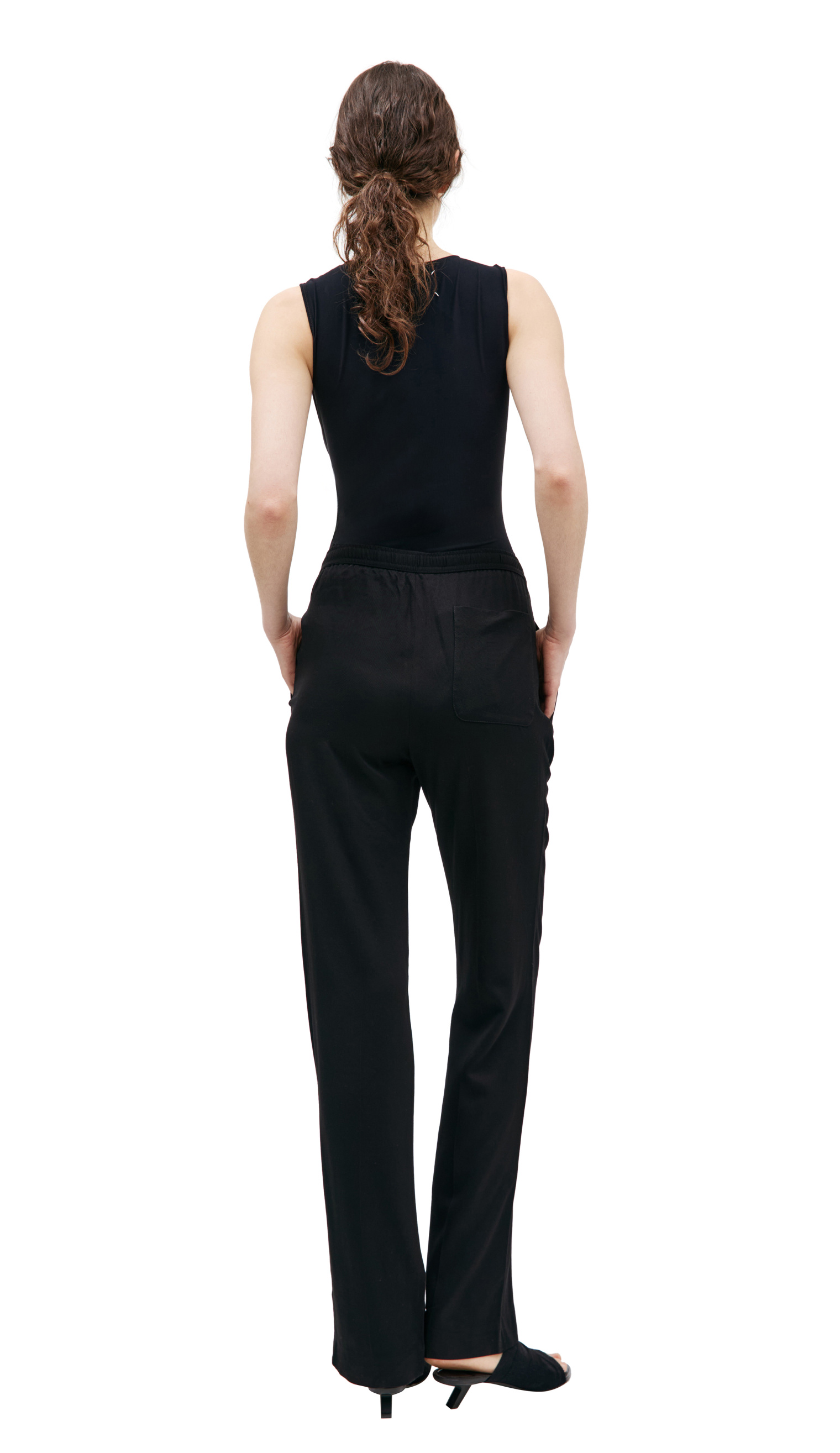 Haider Ackermann Брюки на резинке со стрелками
