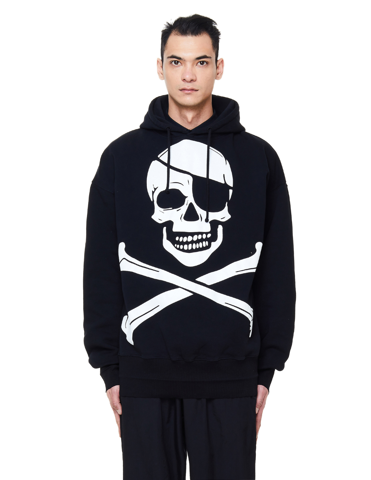 VETEMENTS Skull Cotton Pirate Hoodie