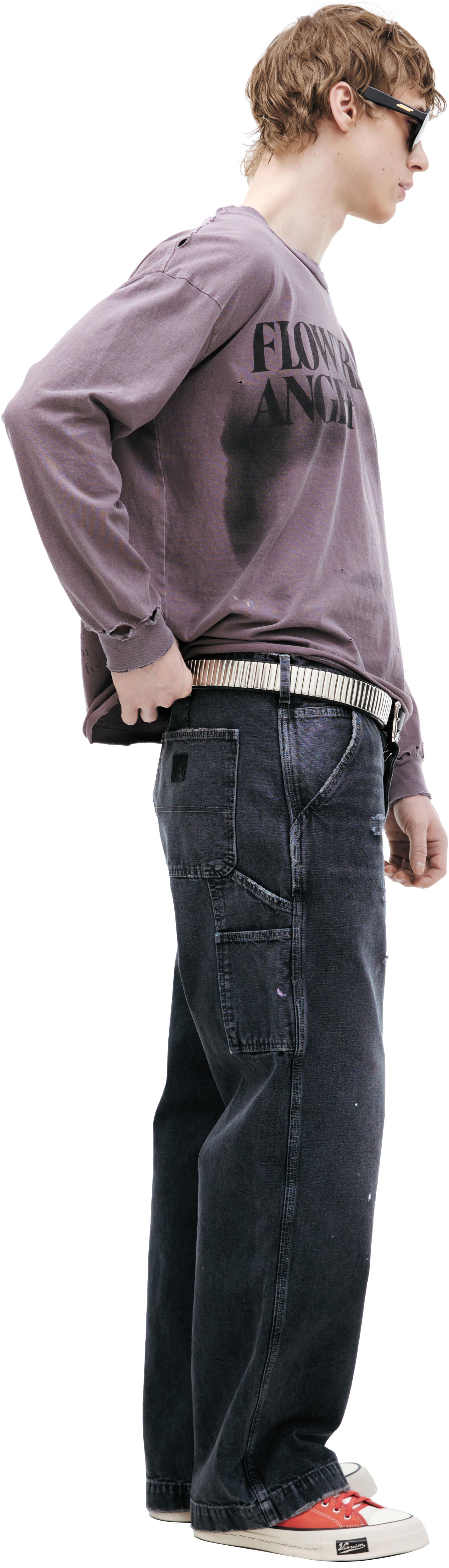 Enfants Riches Déprimés Paint effect jeans