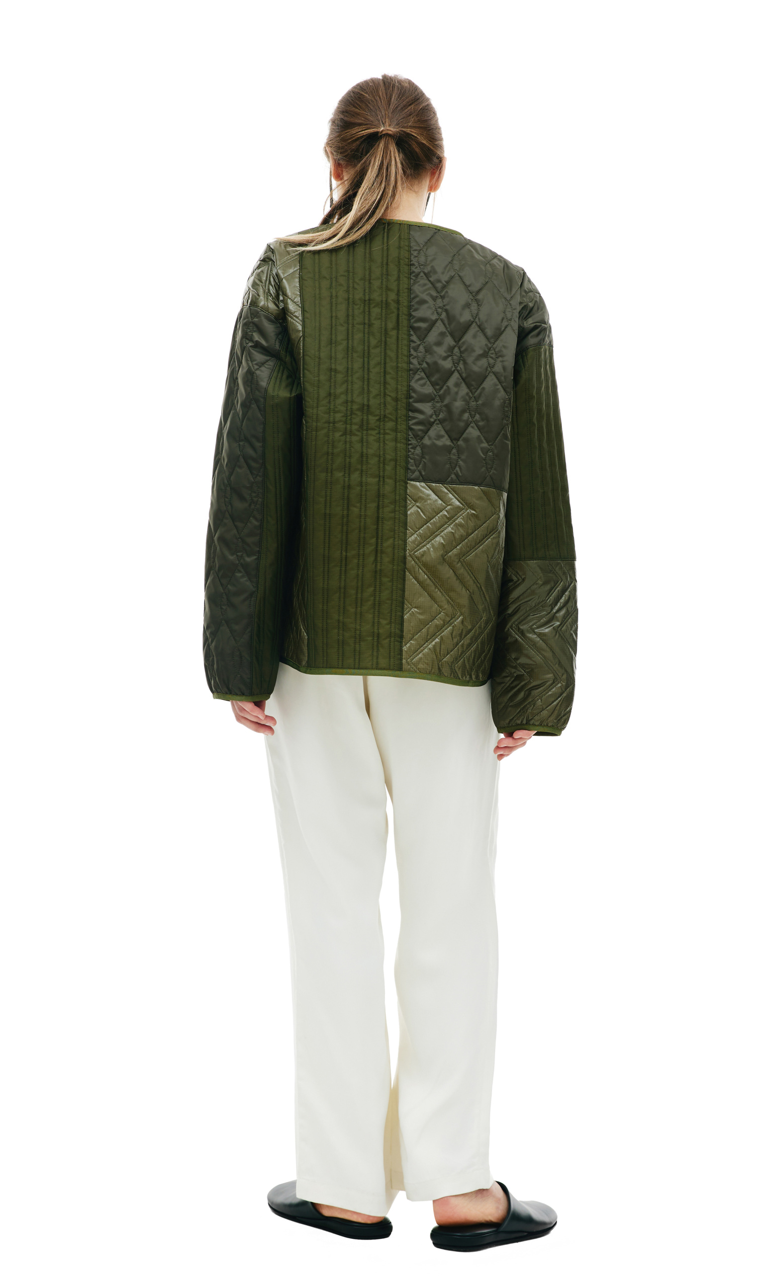 KIMMY Green quilted jacket