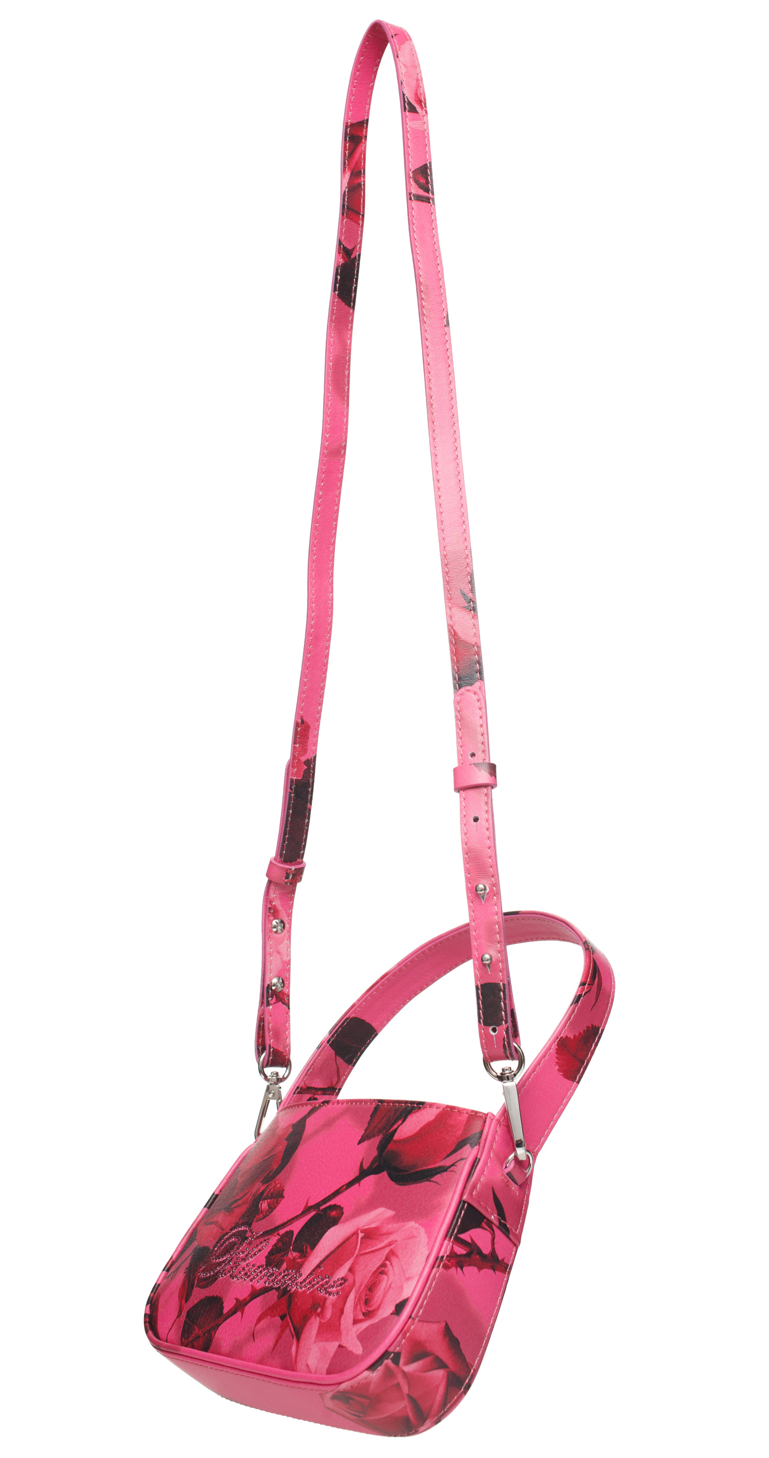 Blumarine Borsa mini bag with rhinestone logo