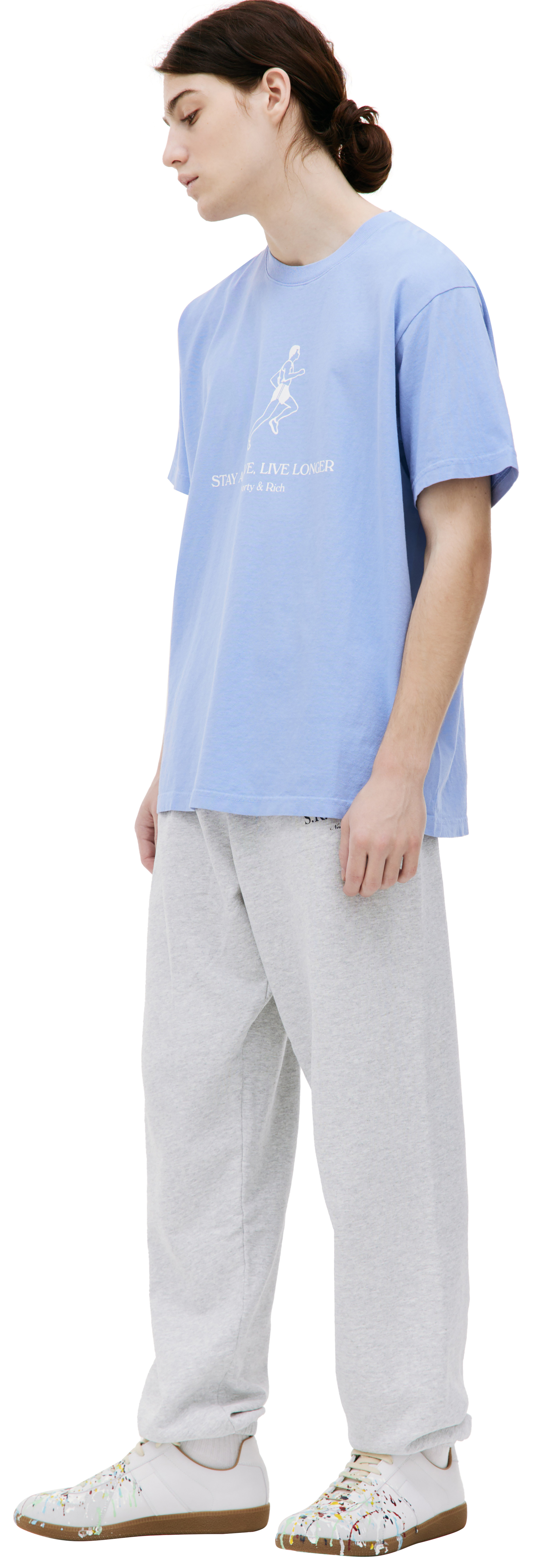 SPORTY & RICH \'Stay active\' printed t-shirt