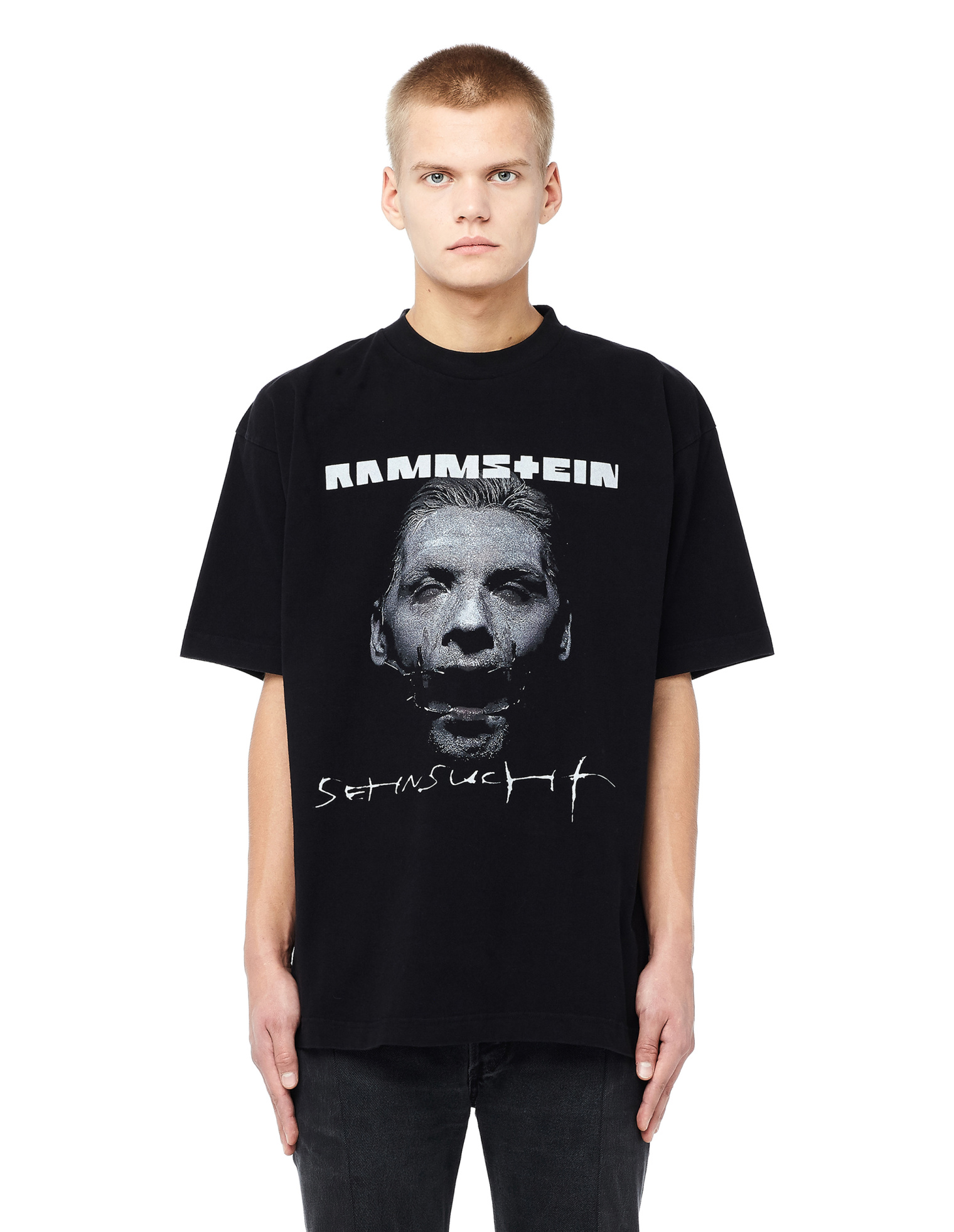 VETEMENTS Футболка с принтом Rammstein