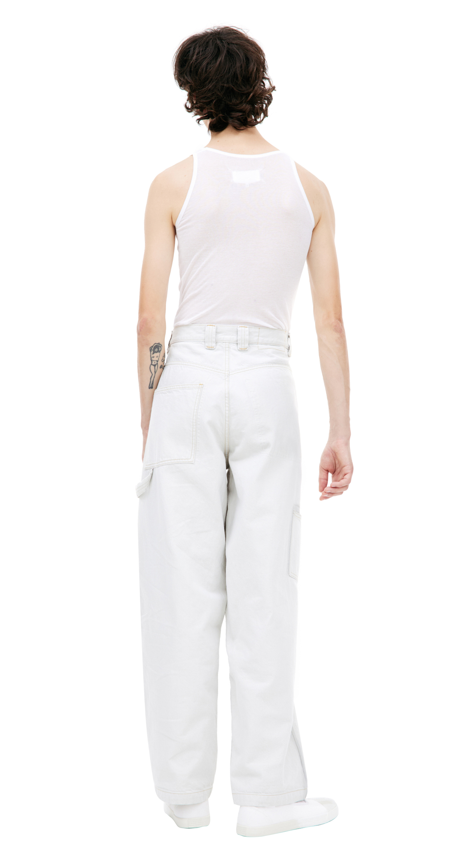 Maison Margiela White straight jeans