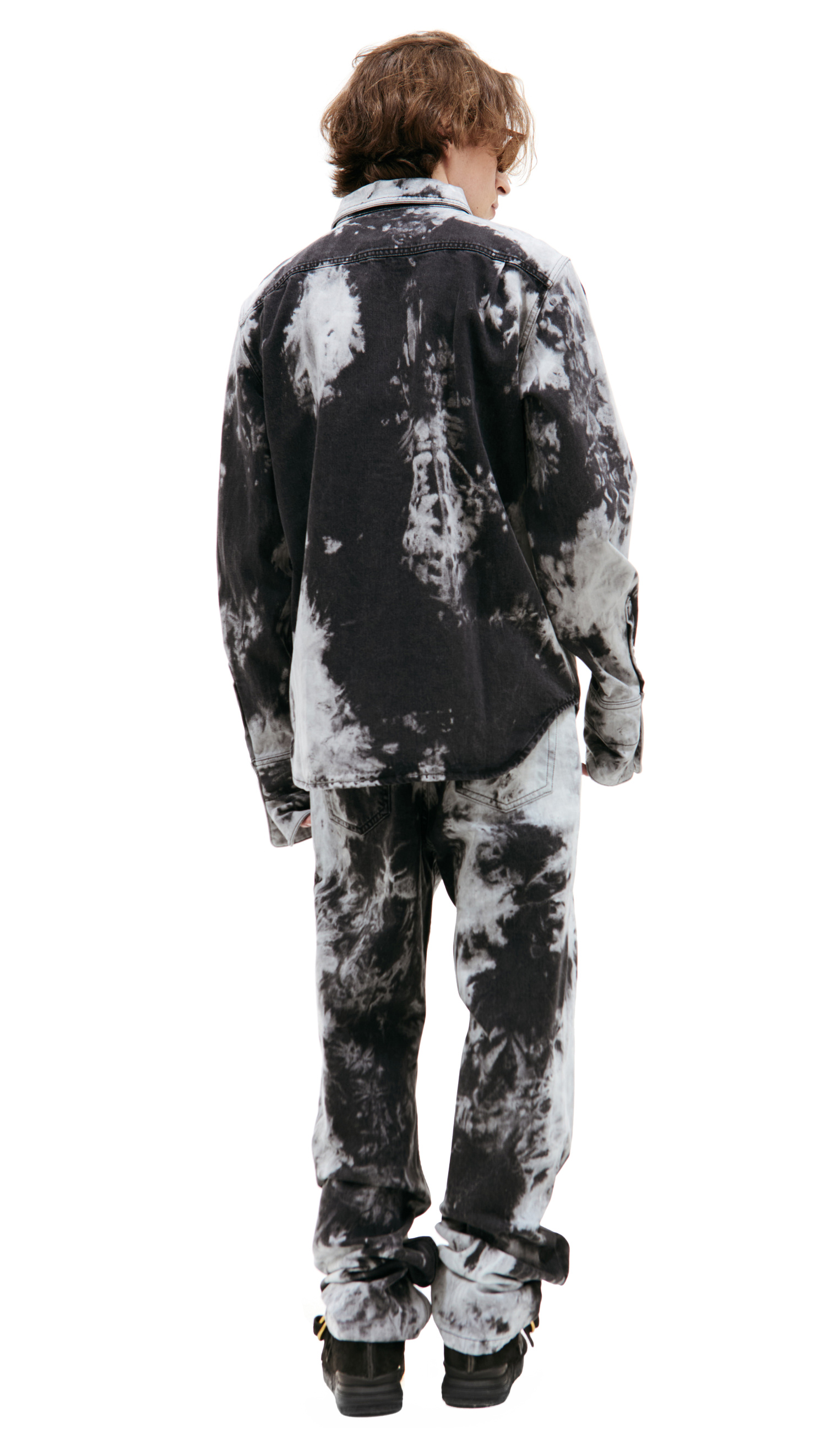 LOUIS GABRIEL NOUCHI Washed tie-dye shirt