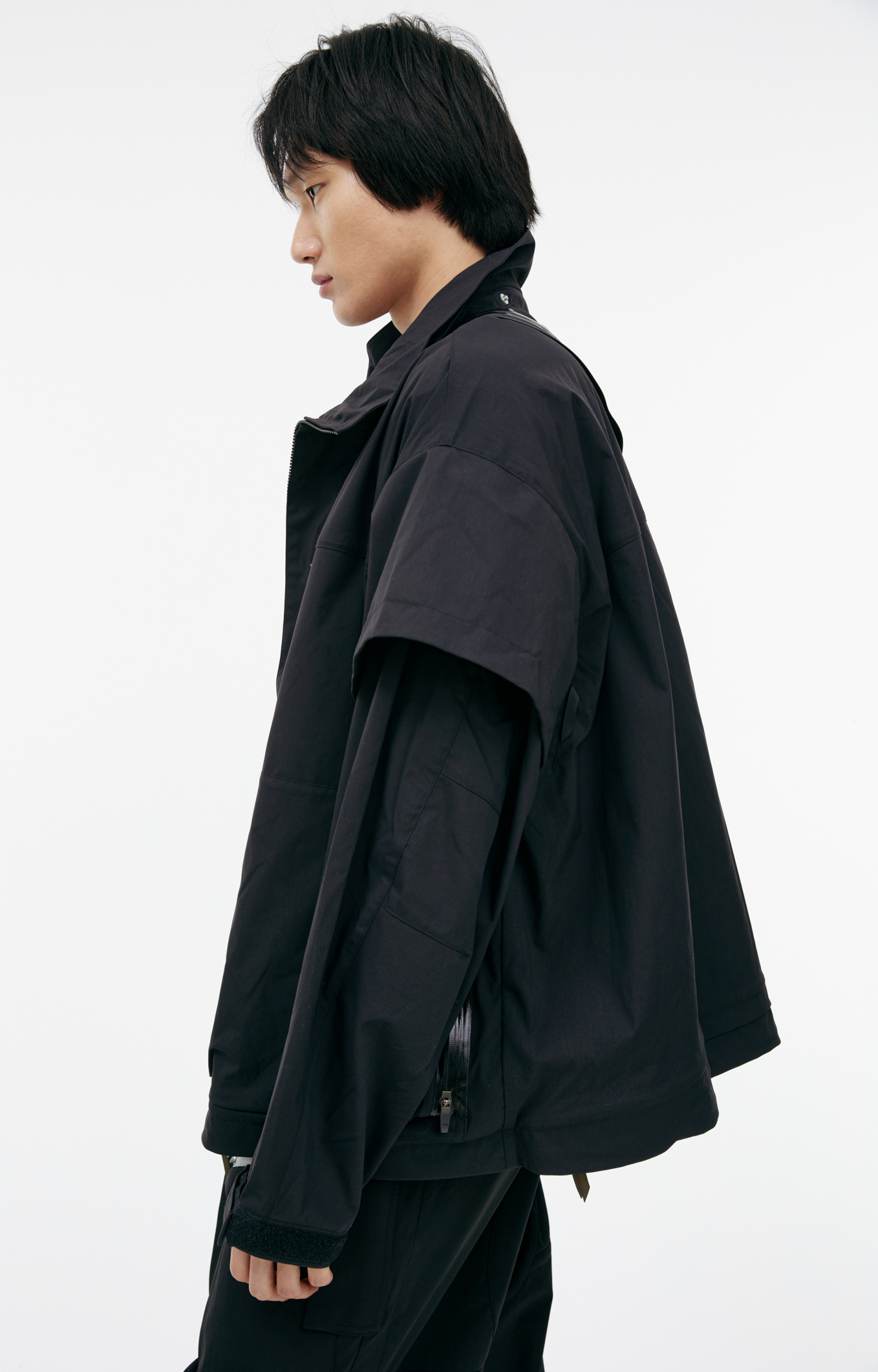 Acronym Black hooded jacket