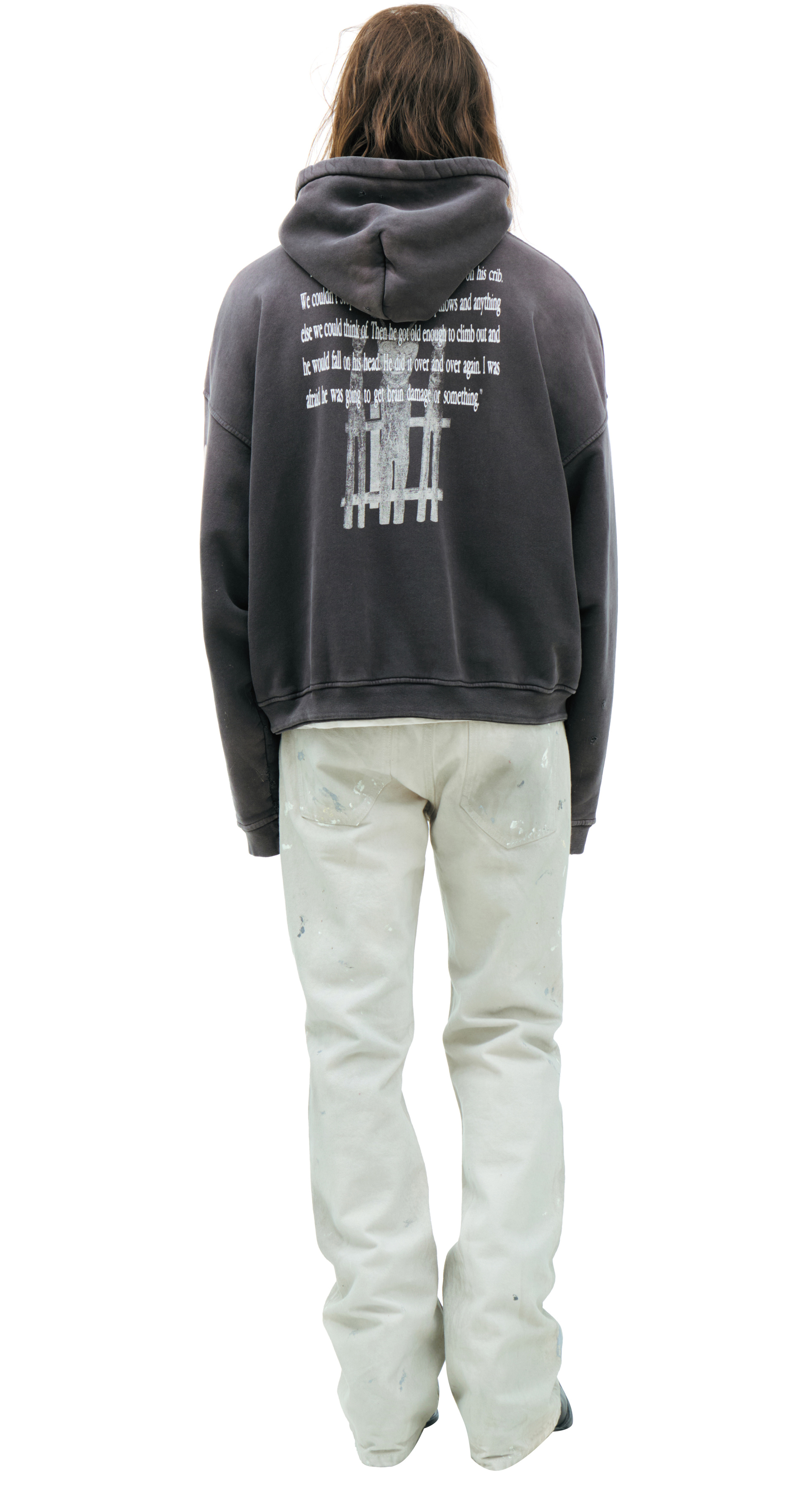 Enfants Riches Déprimés Printed cotton hoodie
