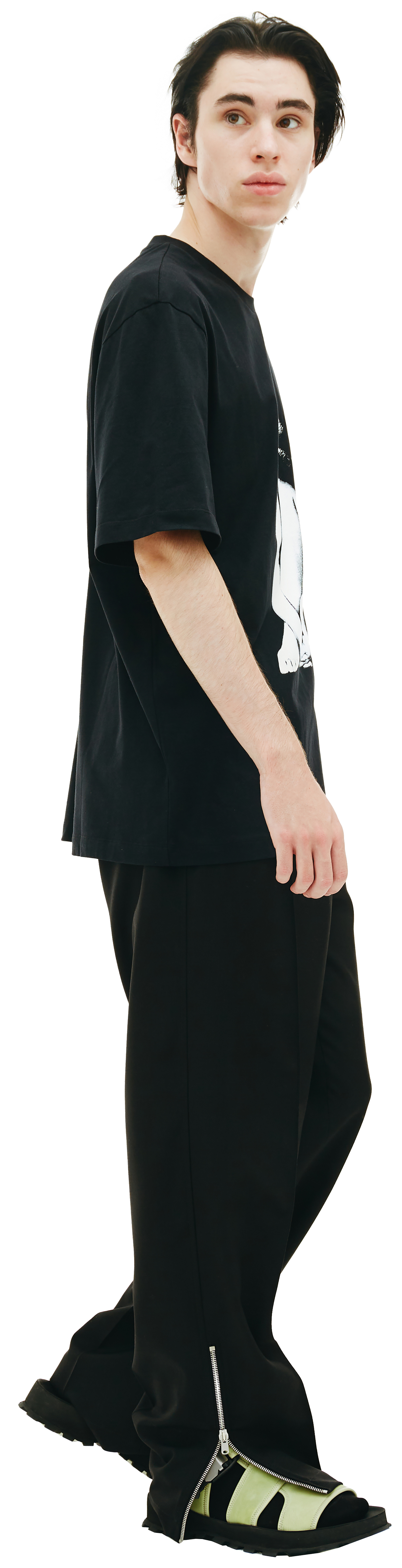 OAMC Black printed t-shirt