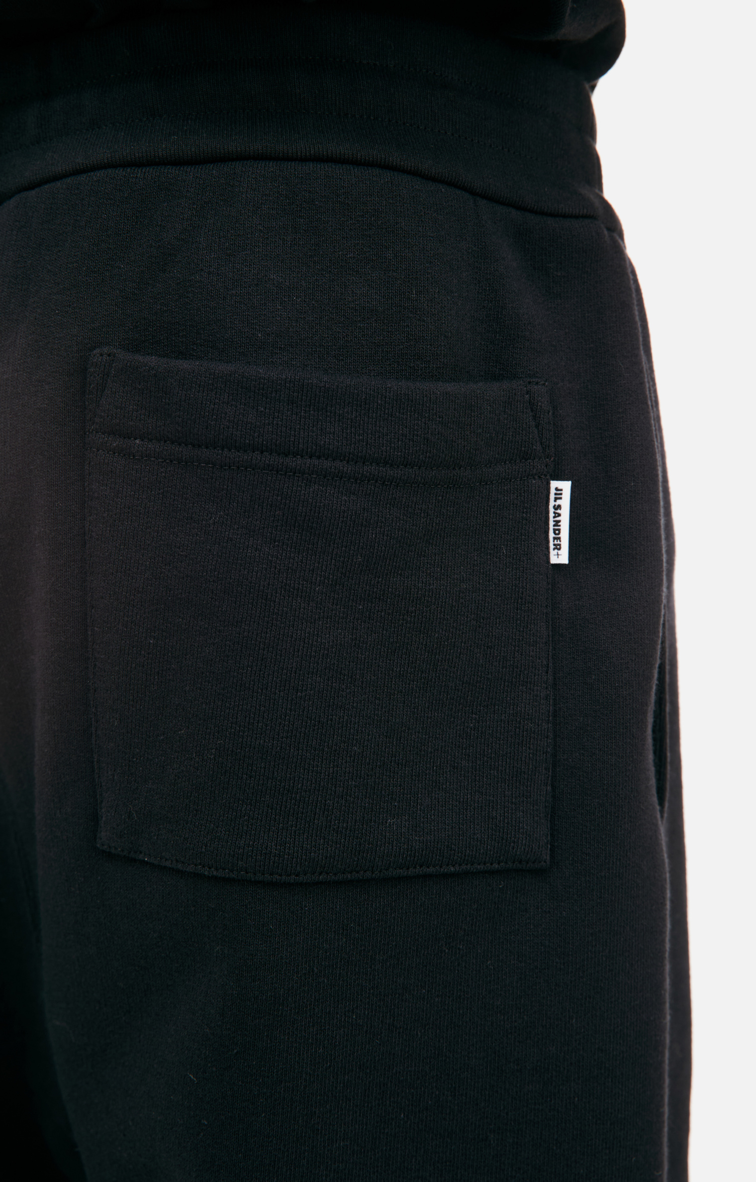 Jil Sander Black cotton sweatpants