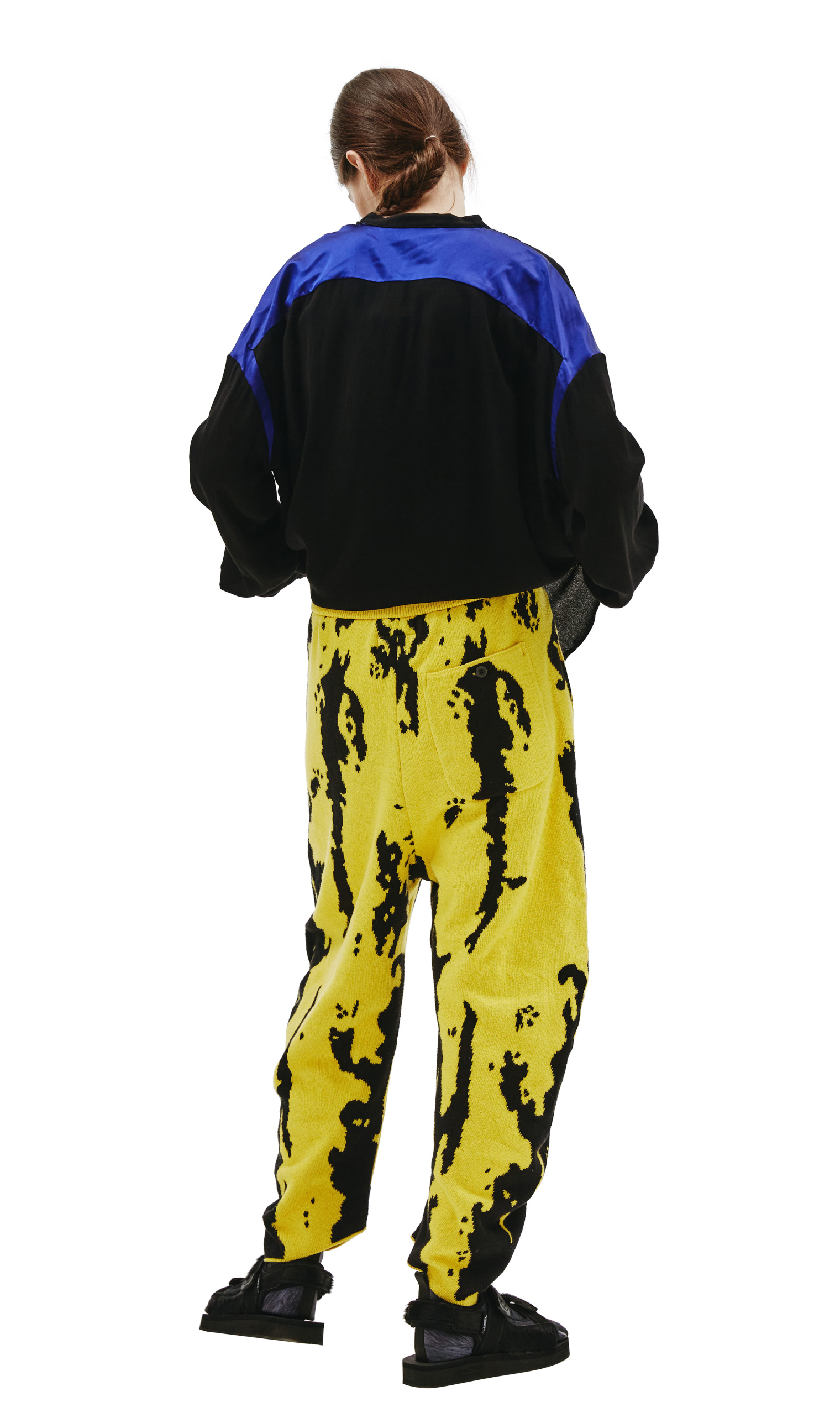 Doublet BANANA JACQUARD KNIT PANTS