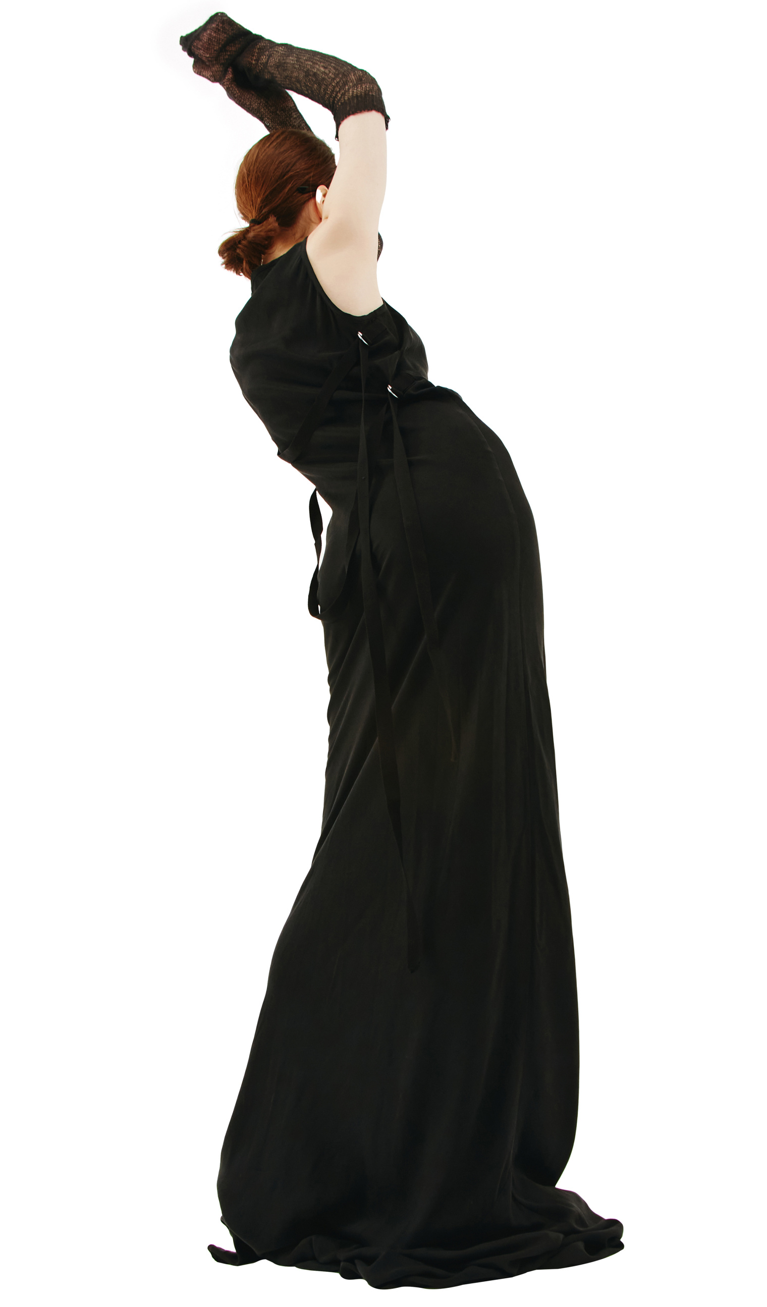 Ann Demeulemeester Платье Tine с лентами