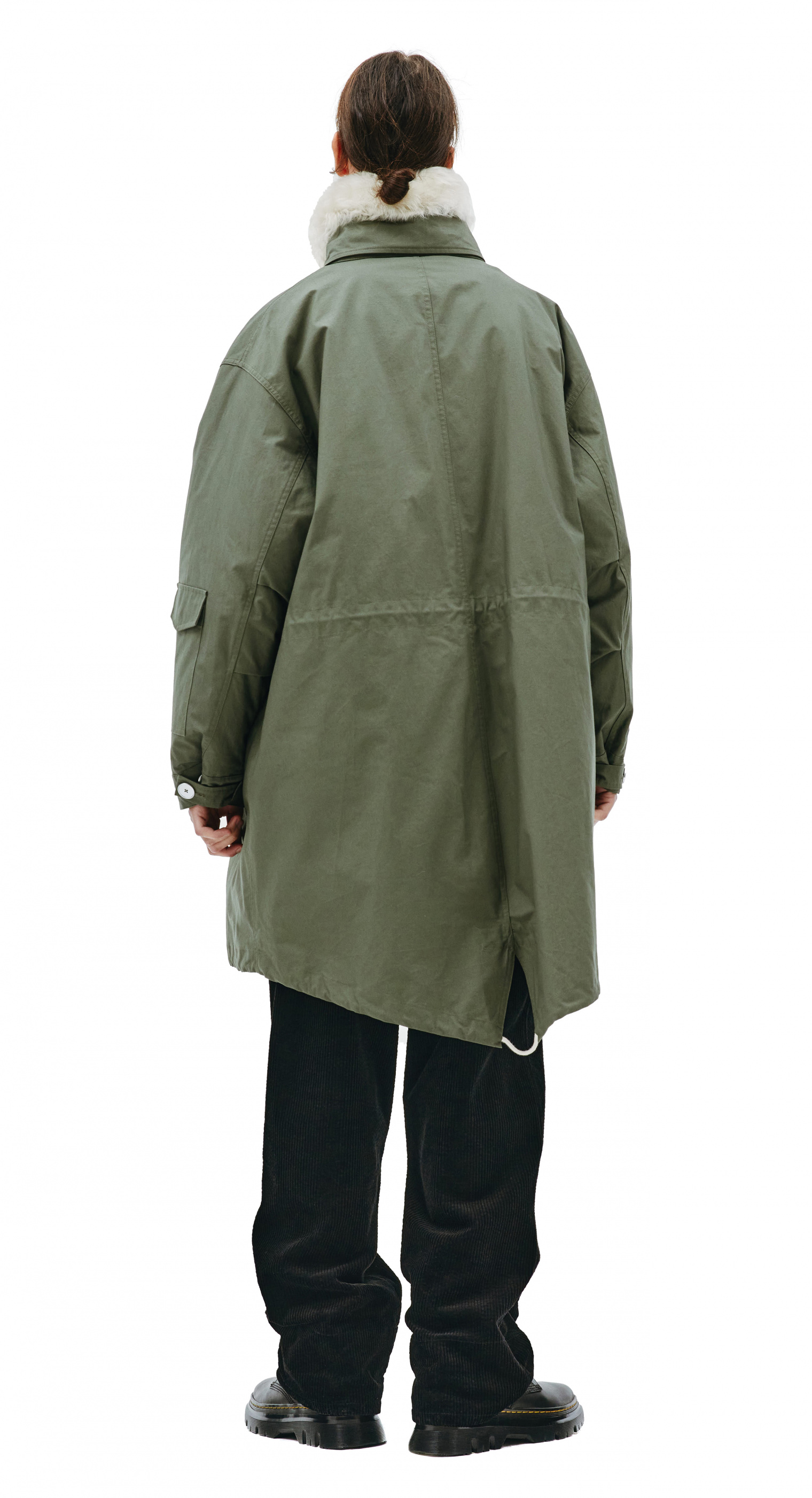 Jil Sander Parka with fur collar