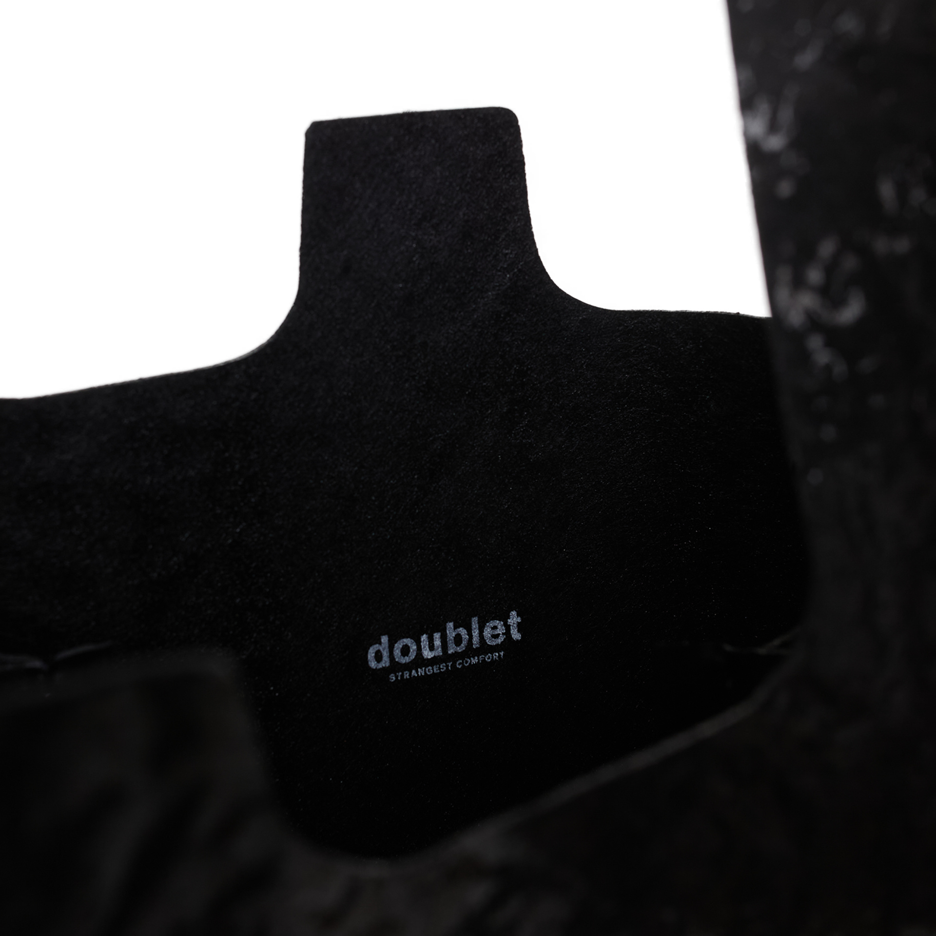 Doublet bag in the shape of a package