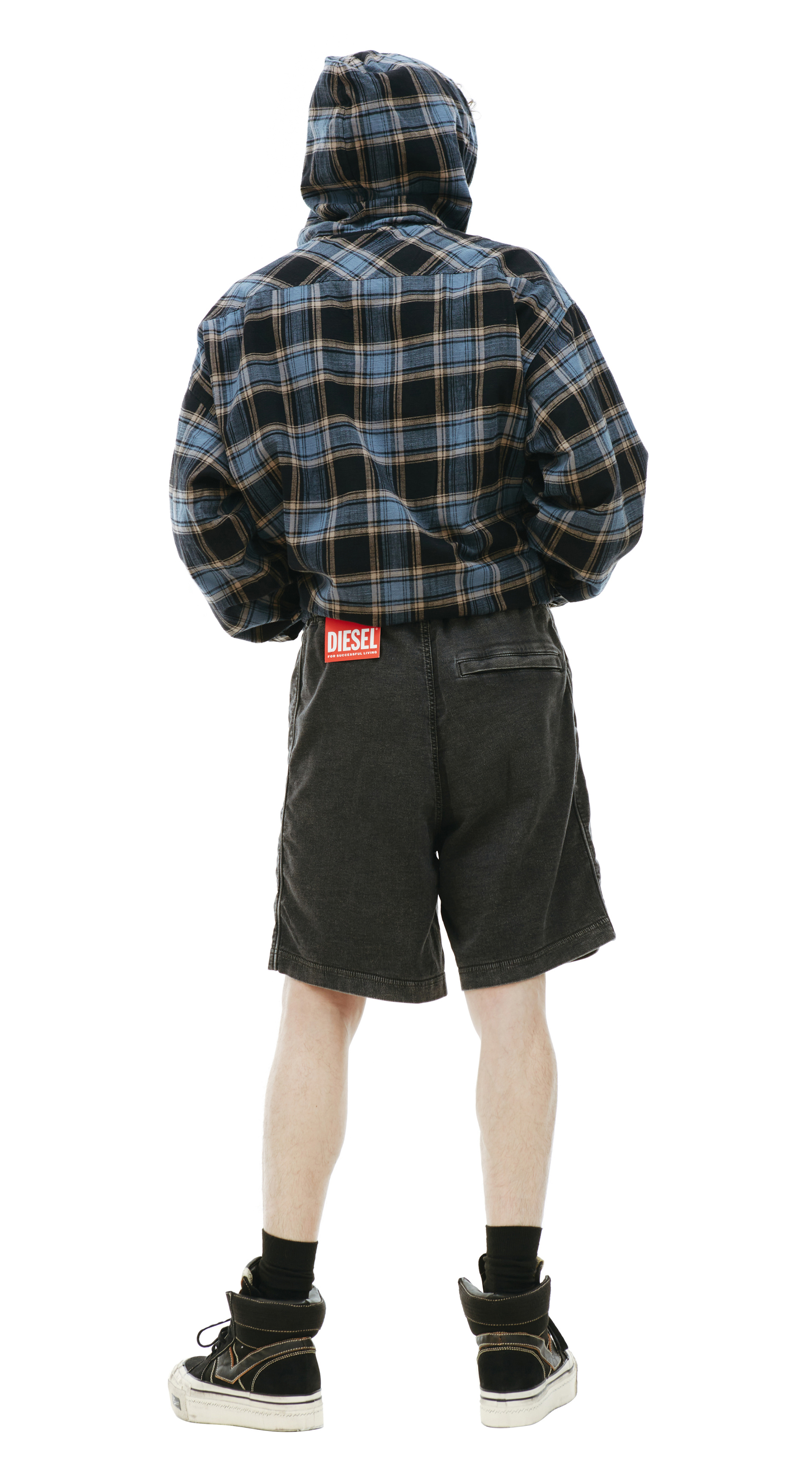 Diesel D-Boxy Denim Shorts