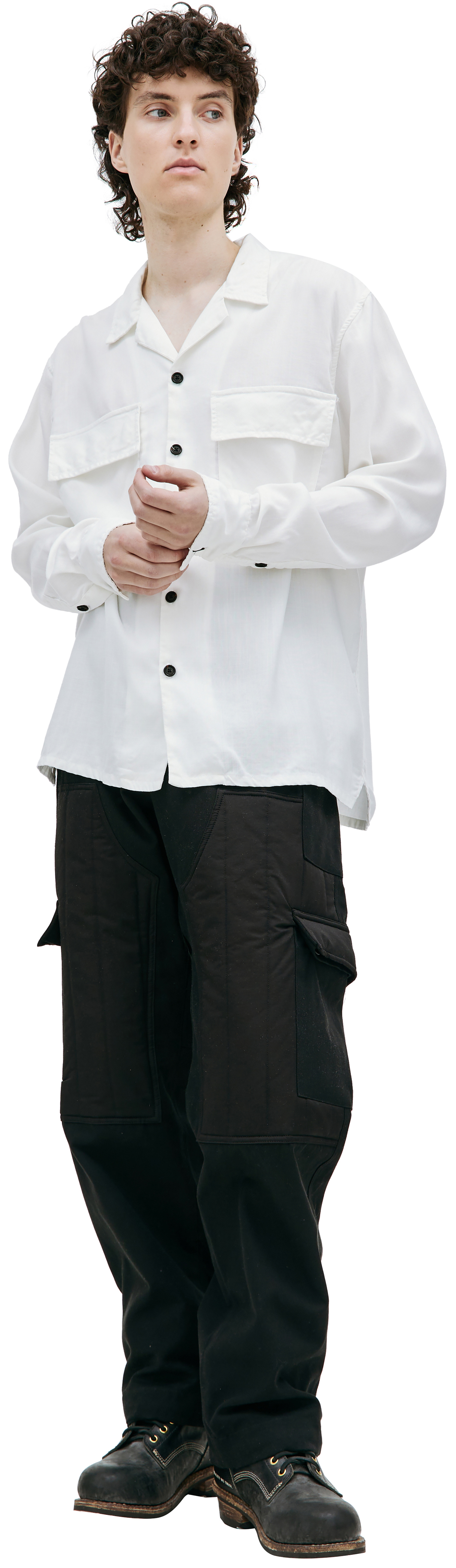 BTFL White leisure shirt