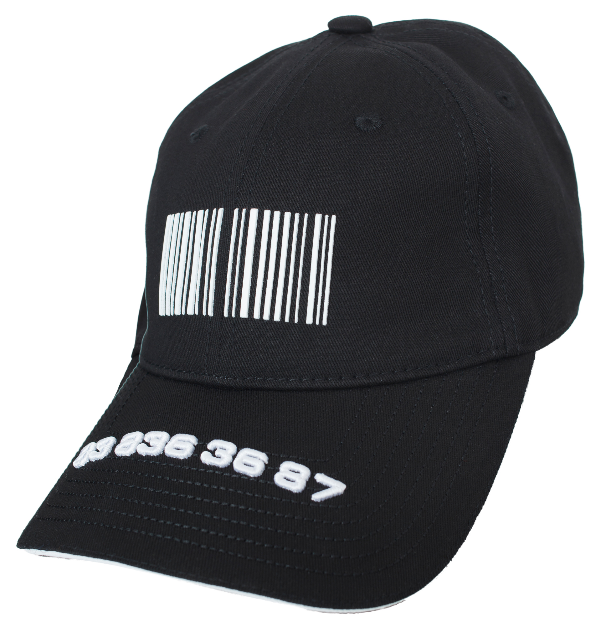 VTMNTS Black Barcode Cap