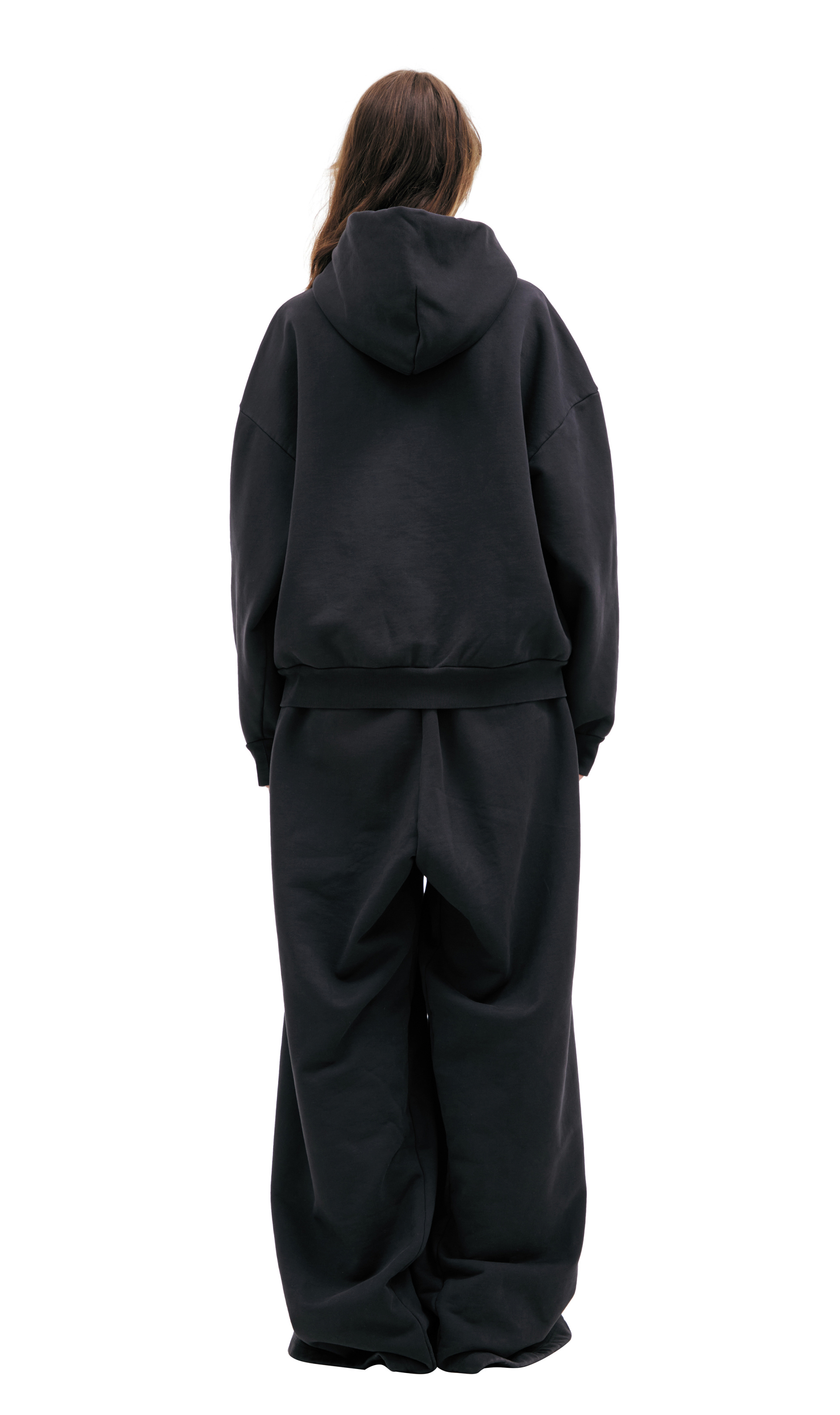 Balenciaga Black logo hoodie