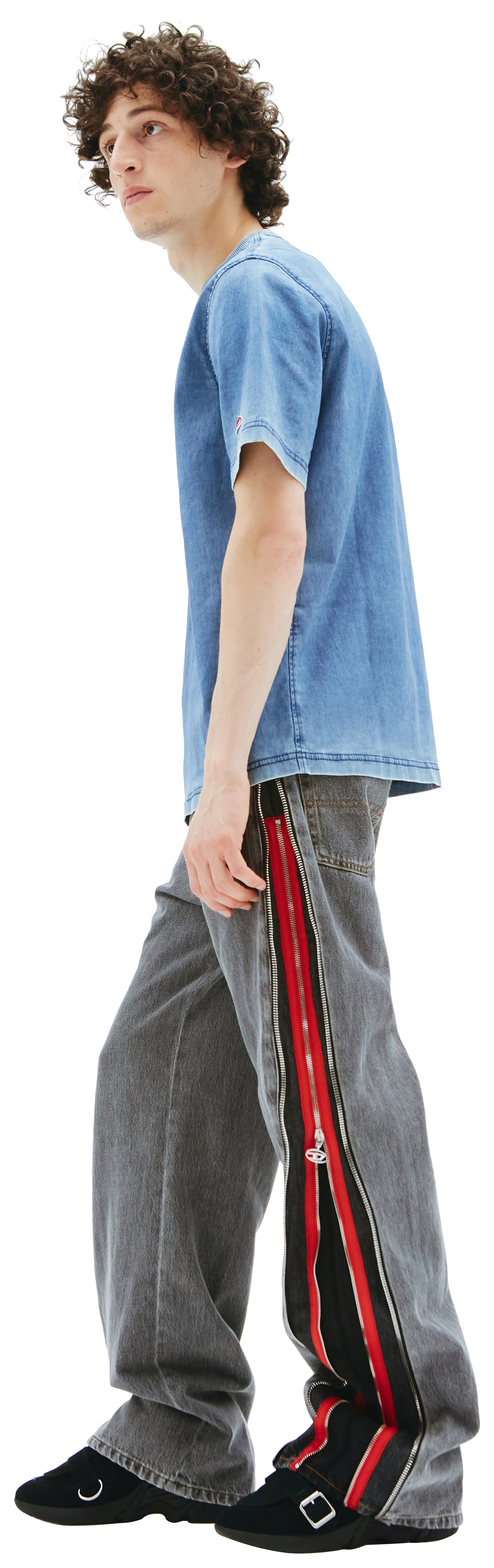 Diesel D-biggor denim t-shirt